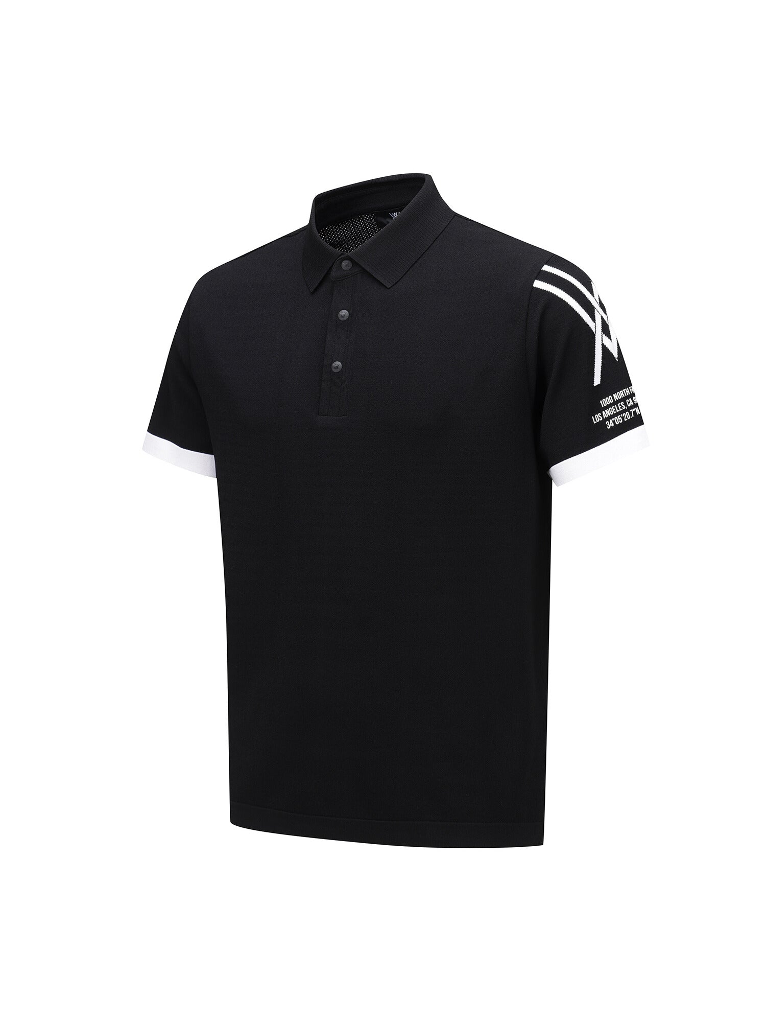 MEN SM LOGO POINT SHORT SLEEVE SWEATER