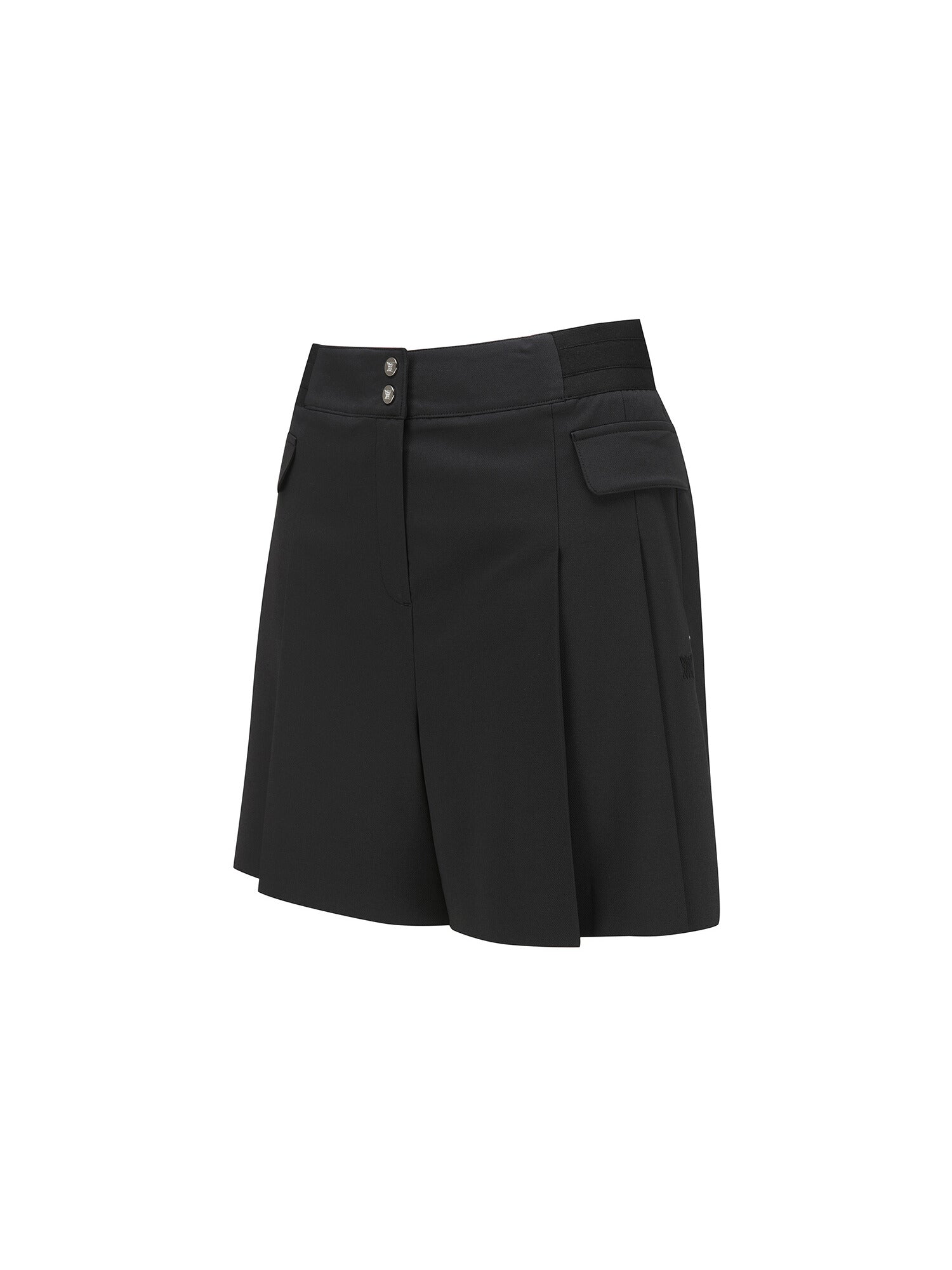 WOMEN SM PLEATED HALF PANTS