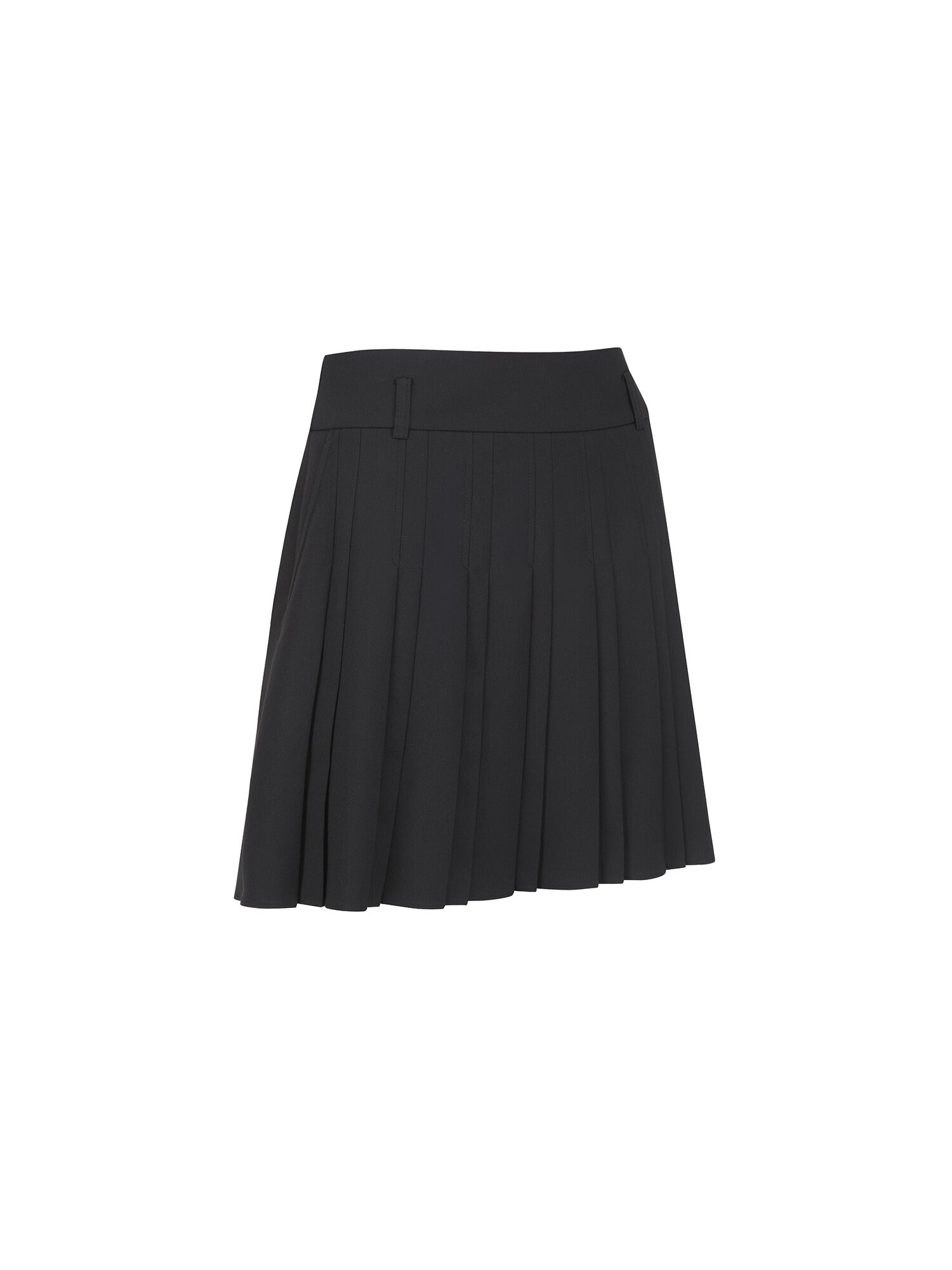 WOMEN SM ALL OVER PLEATED SKIRT