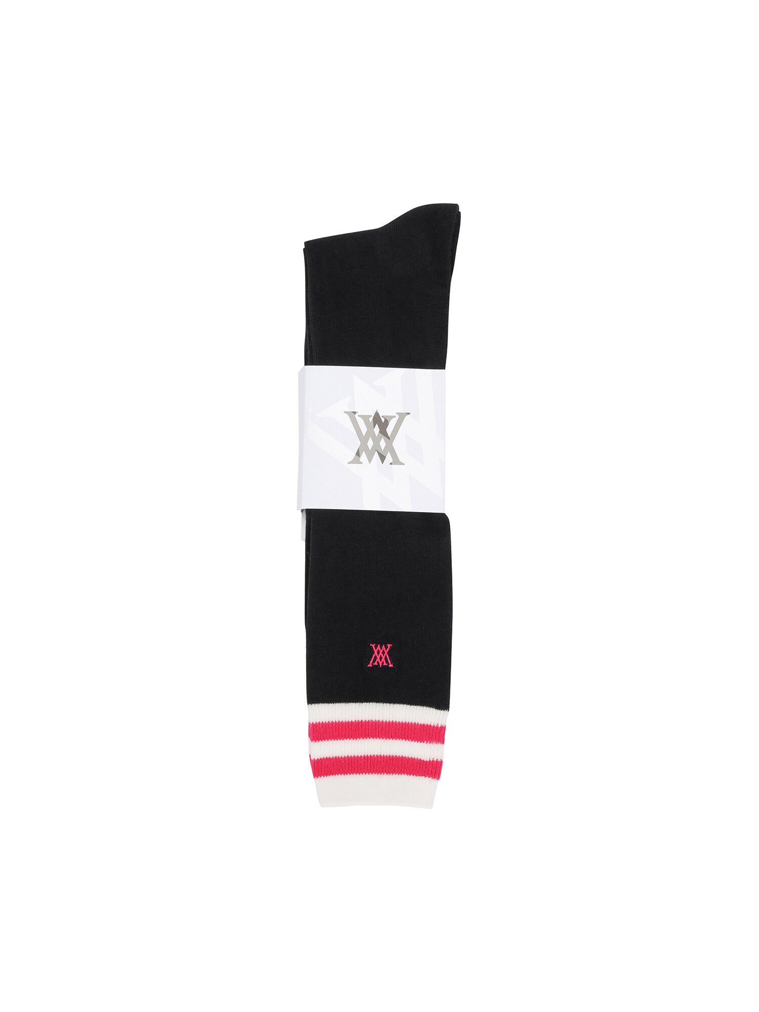 WOMEN TWO LINE POINTS KNEE SOCKS