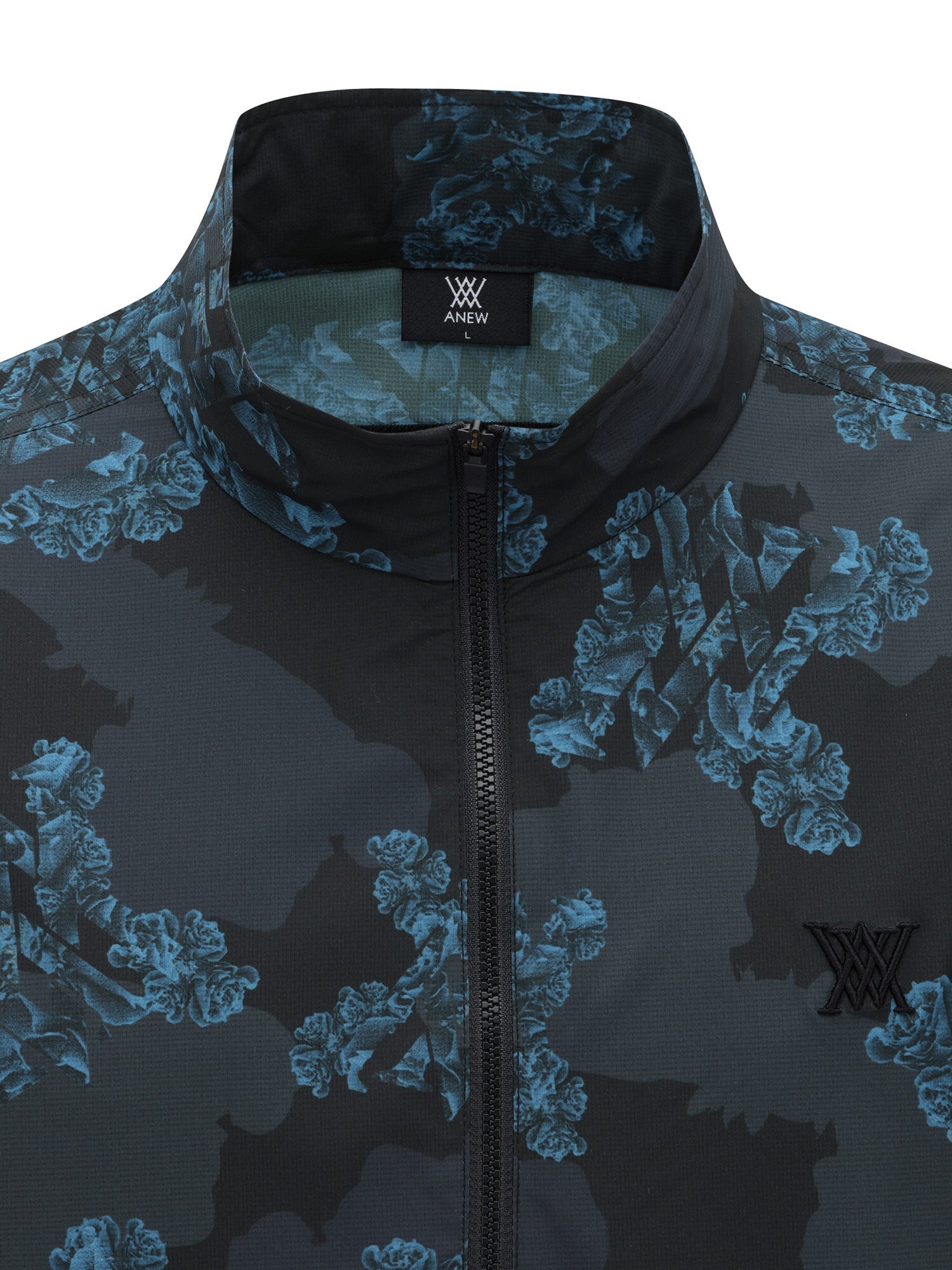 MEN FA FLOWER PATTERN ANORAK JACKET