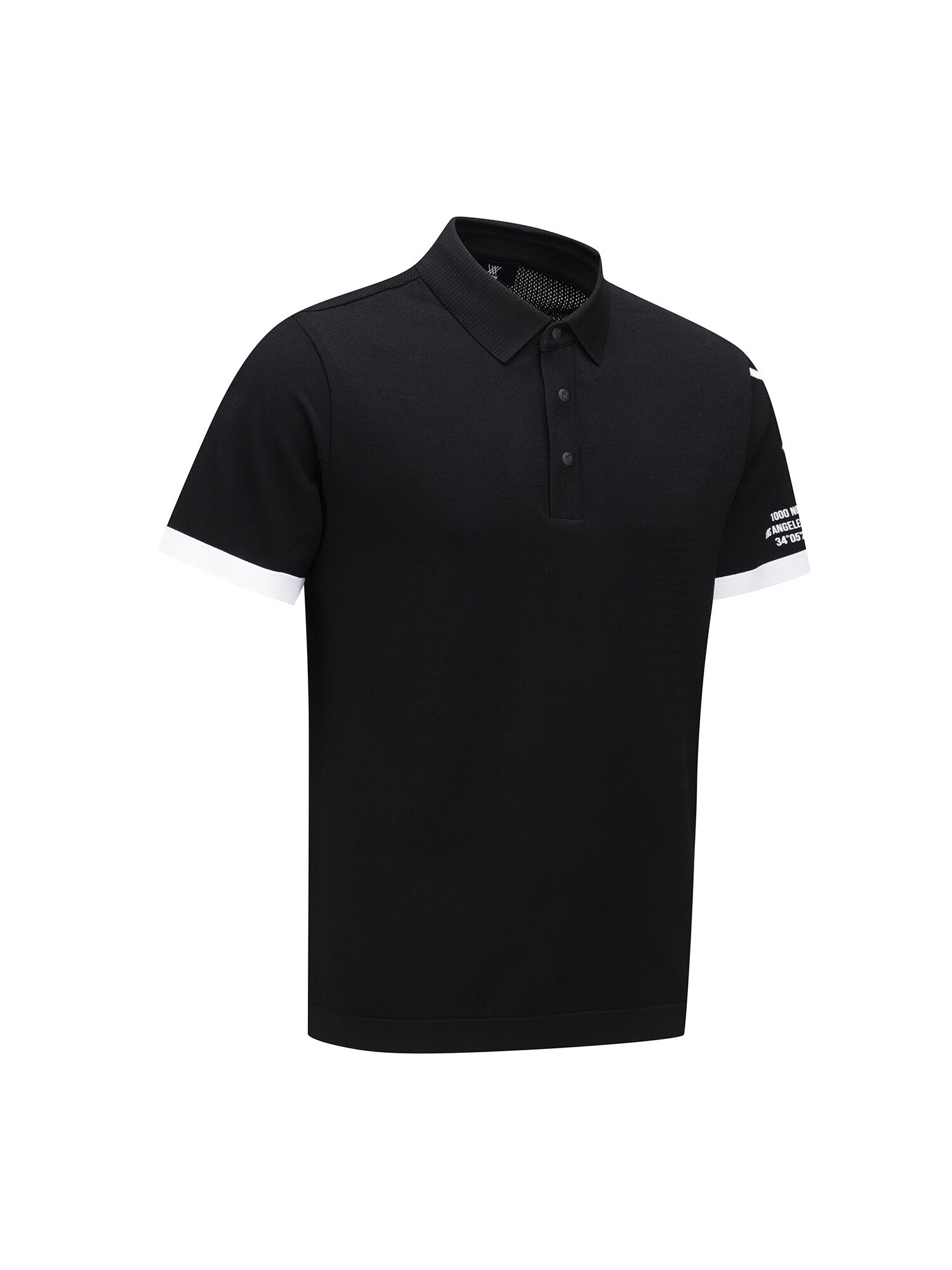 MEN SM LOGO POINT SHORT SLEEVE SWEATER