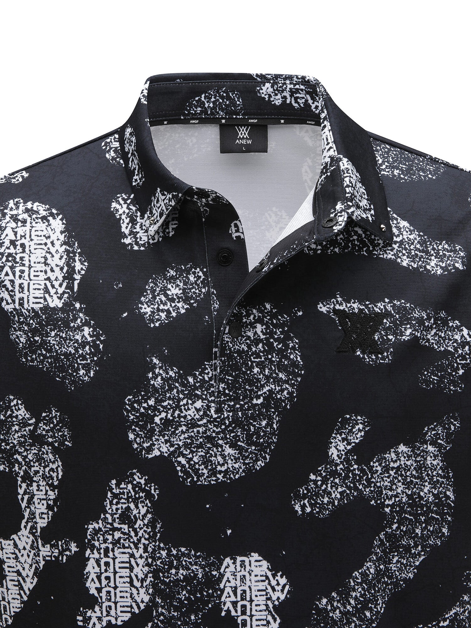 MEN SM WAVE PATTERN SHORT T-SHIRT
