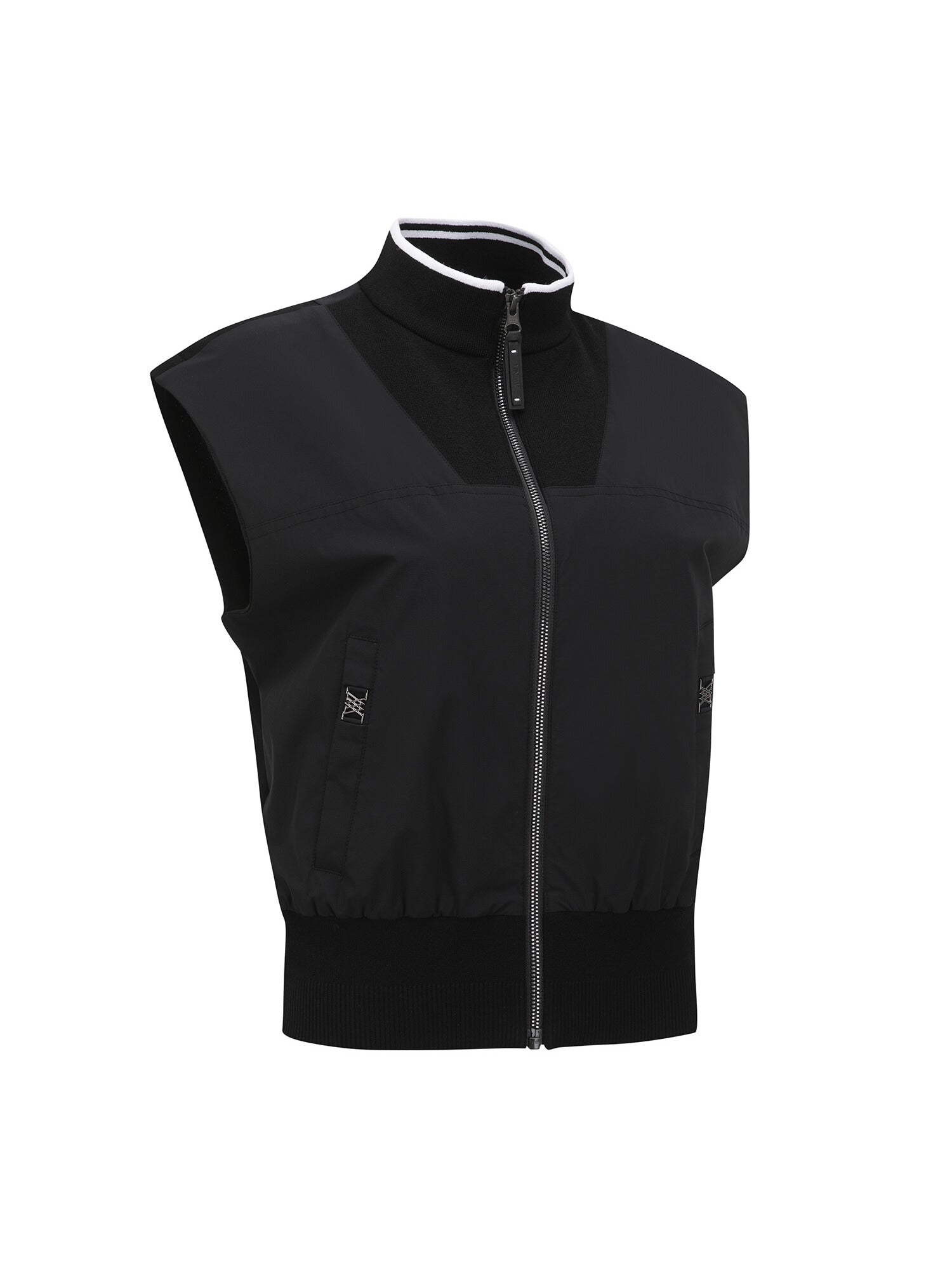 WOMEN SP HYBRID KNIT VEST