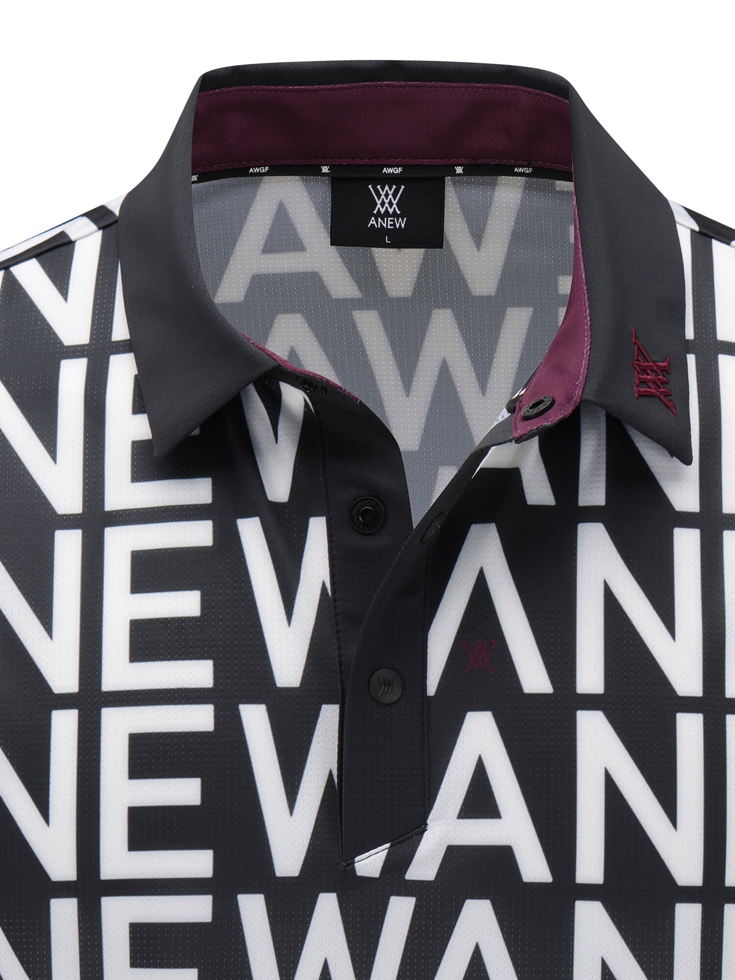 MEN SM LOGO PATTERN SHORT T-SHIRT