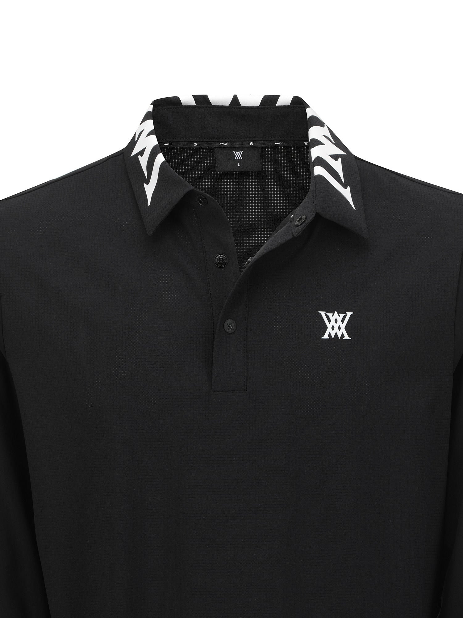 MEN COLLAR POINT LONG T-SHIRT