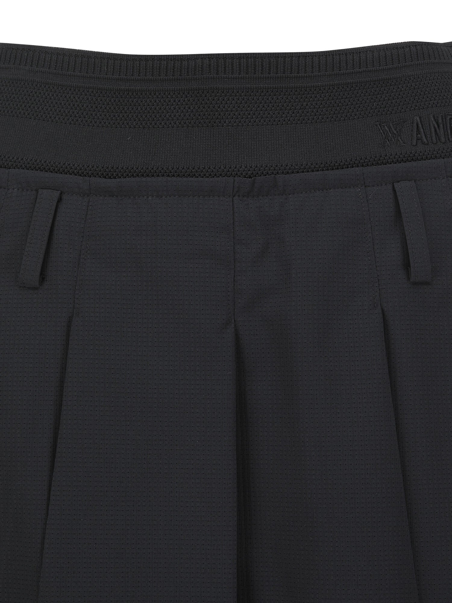 WOMEN SM BAND PLEATED SKIRT