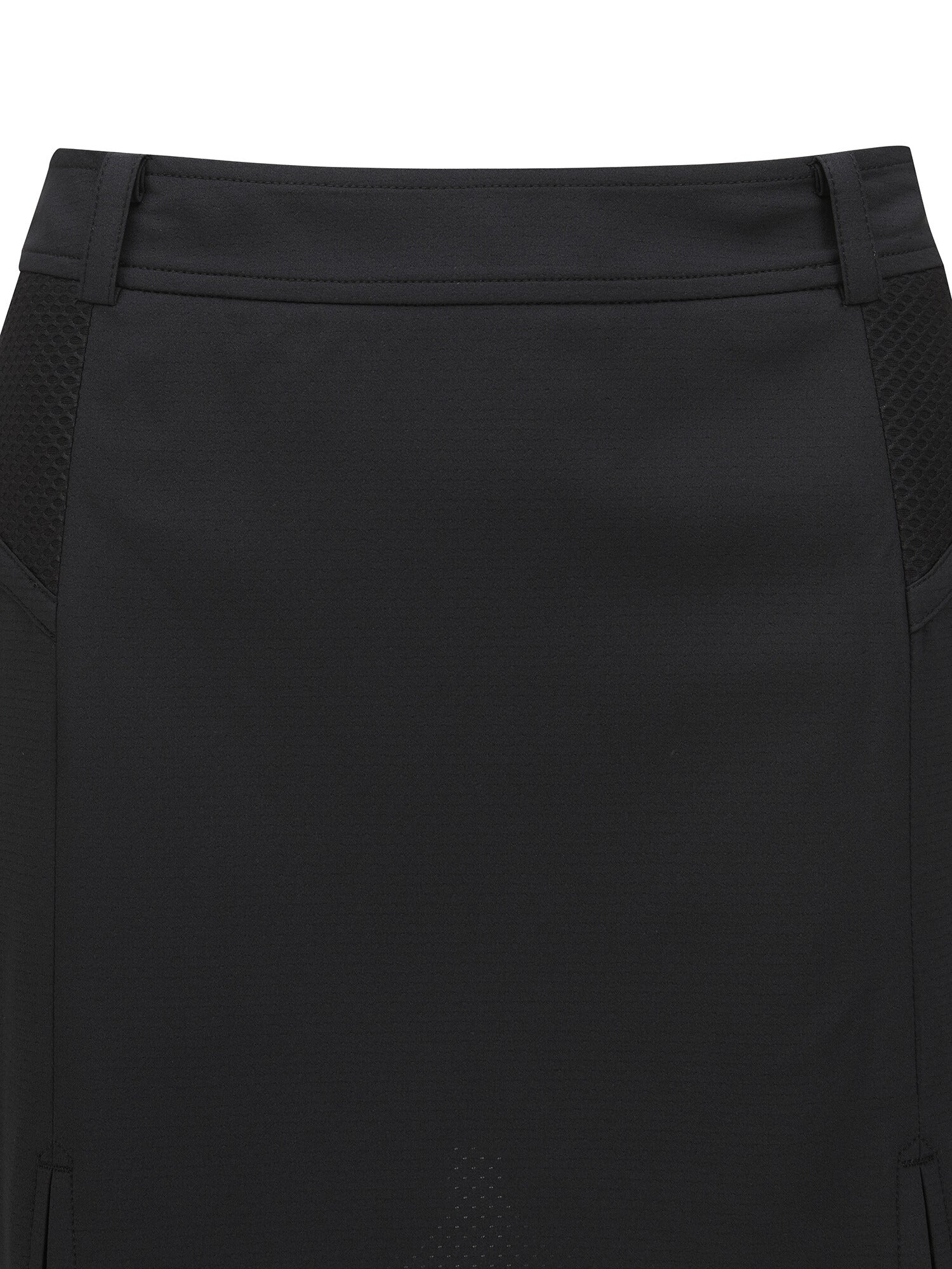 WOMEN SM BLACK FINISH H LINE SKIRT