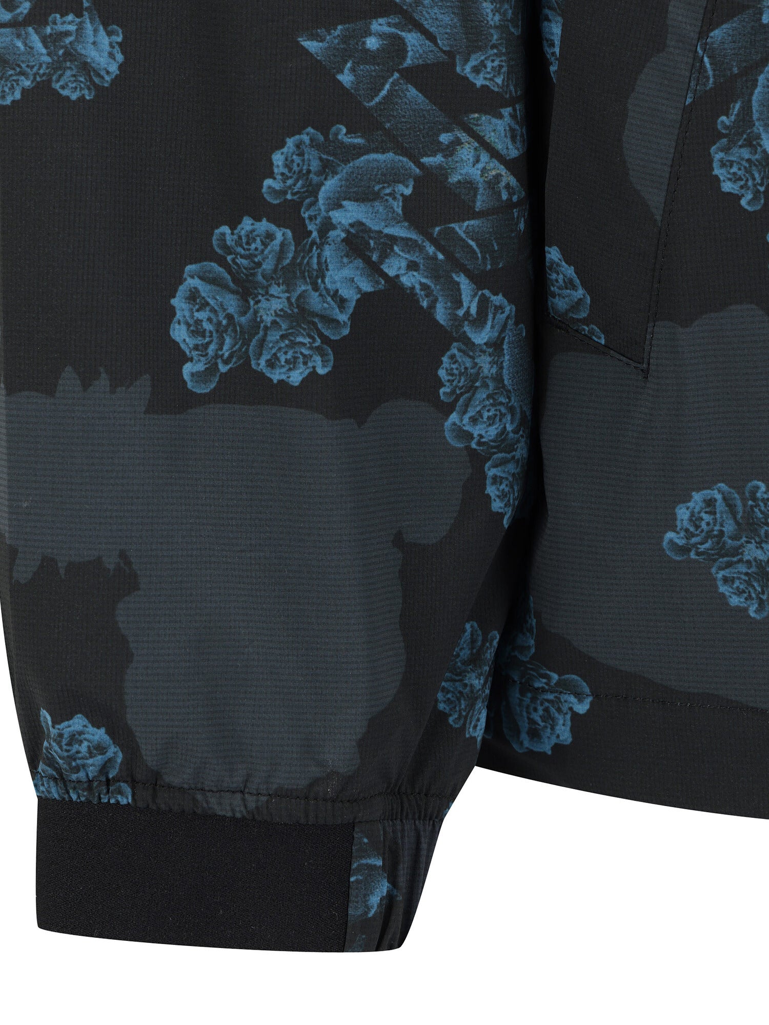 MEN FA FLOWER PATTERN ANORAK JACKET
