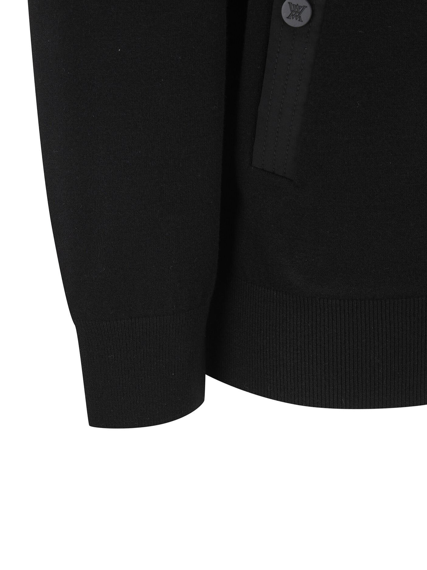 MEN BLACK CHECK BOARD CARDIGAN