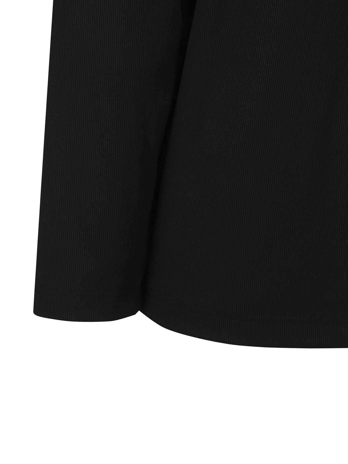 MEN SLEEVE EMBLEM POINT LONG T-SHIRT