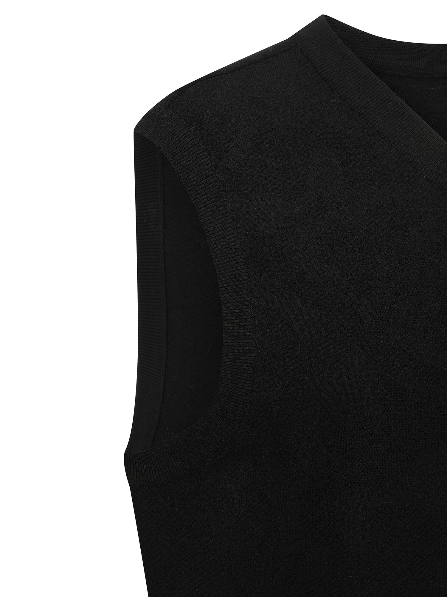 MEN CAMO JACQUARD KNIT VEST