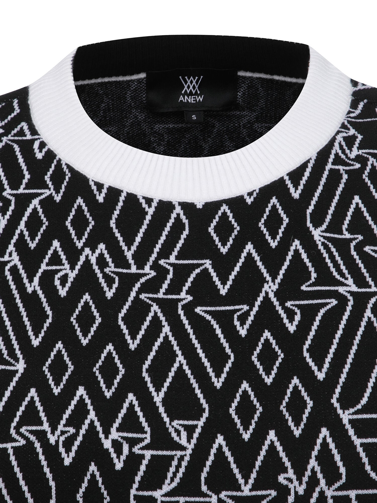 WOMEN SP LOGO PATTERN KNIT VEST