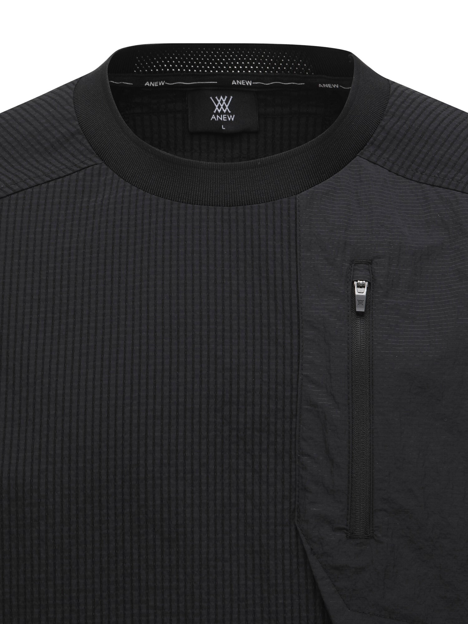 MEN SM WOOVEN ROUND SHORT T-SHIRT