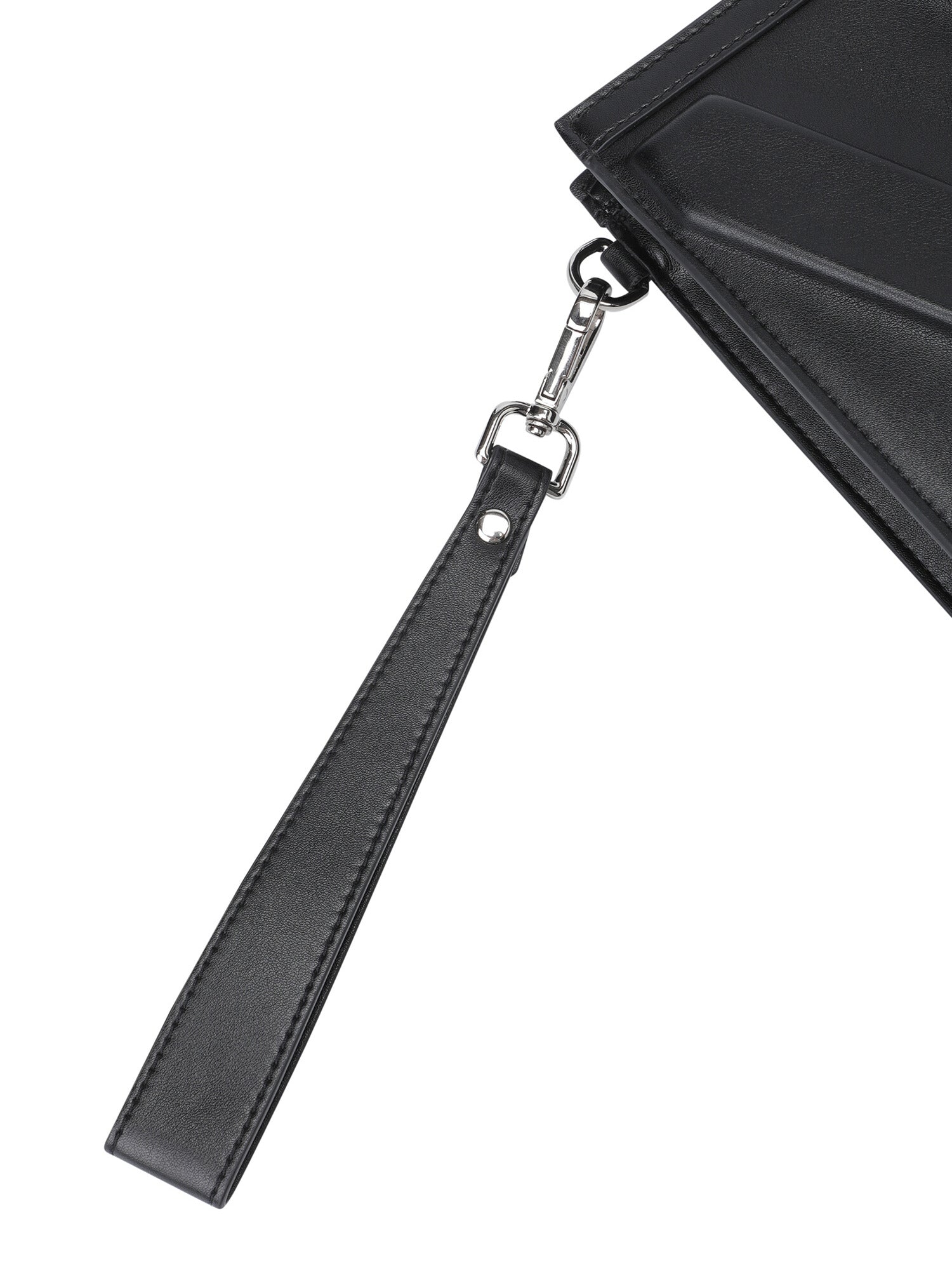 UNISEX LOGO INTAGLIO CLUTCH