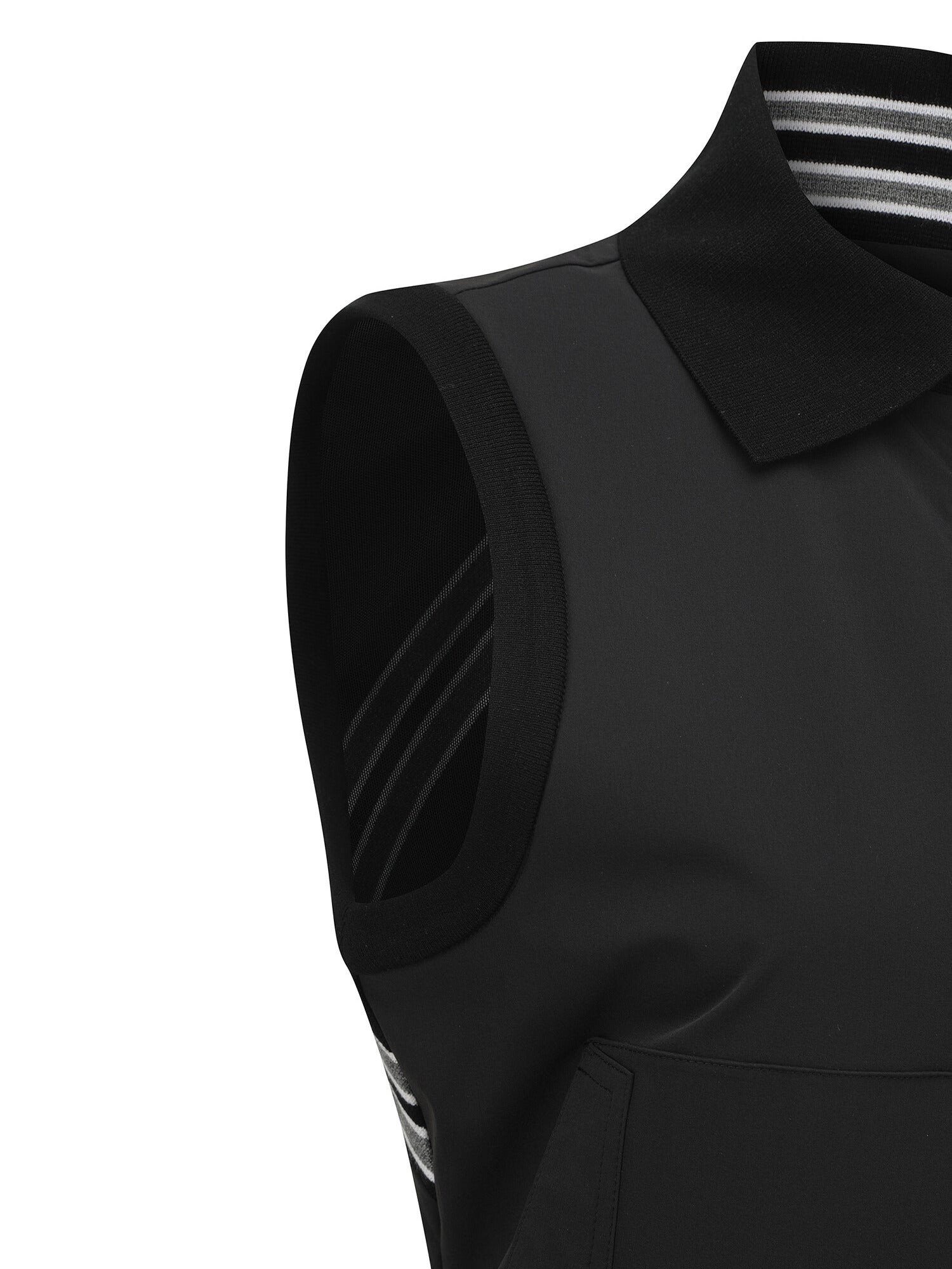 WOMEN HYBRID KNIT VEST