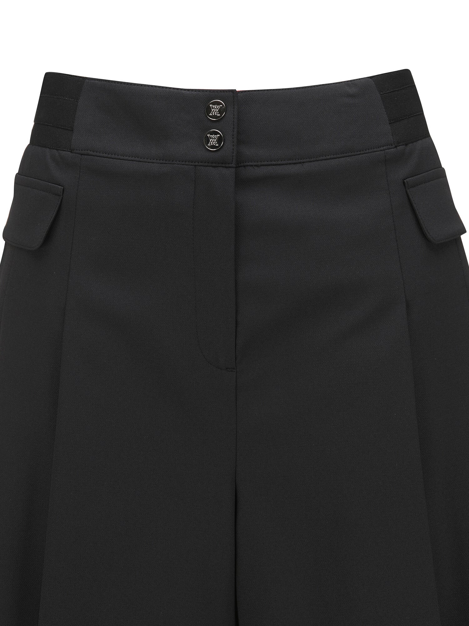 WOMEN SM PLEATED HALF PANTS