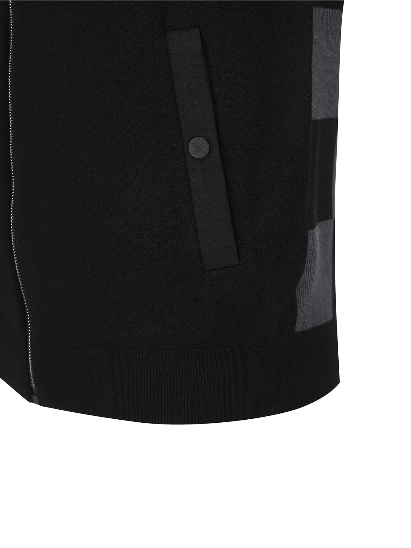 MEN BLACK CHECK BOARD CARDIGAN