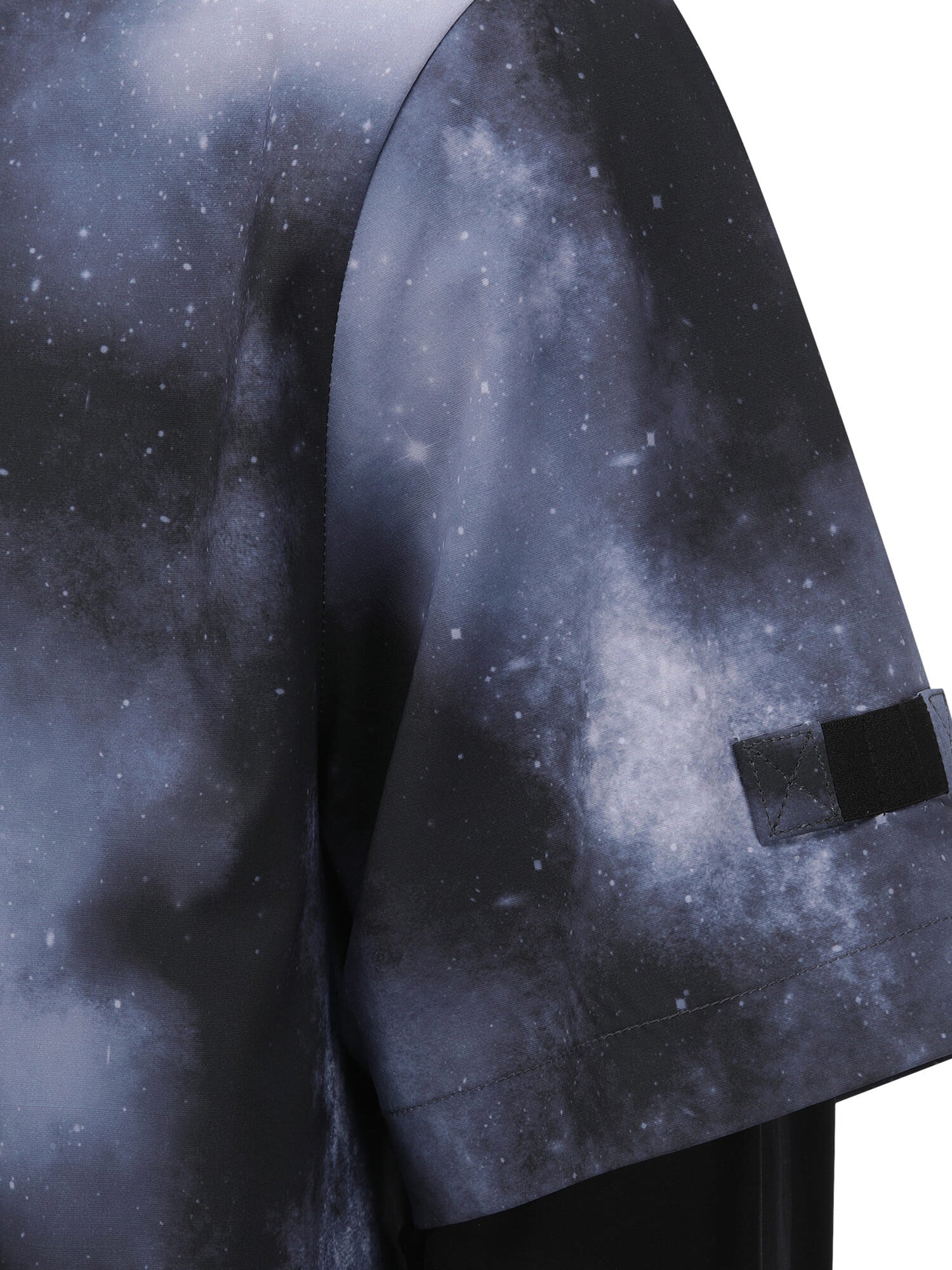 MEN SP LAYERED PATTERN LONG T-SHIRT