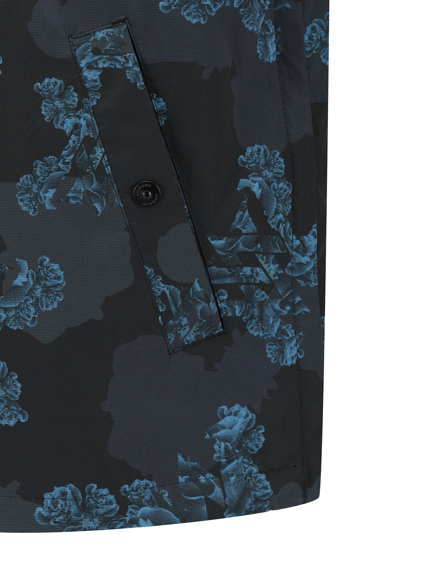 MEN FA FLOWER PATTERN ANORAK JACKET