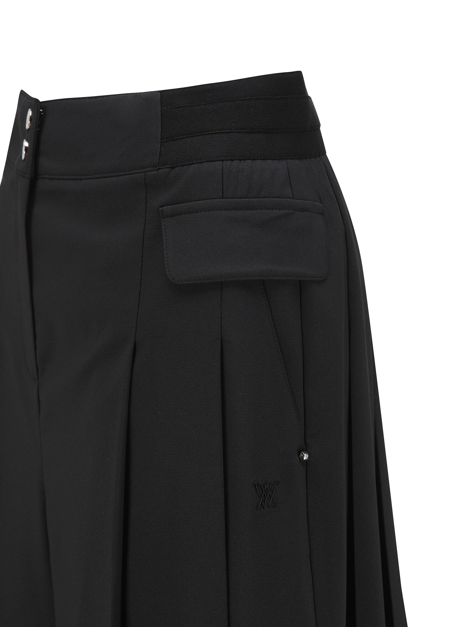 WOMEN SM PLEATED HALF PANTS