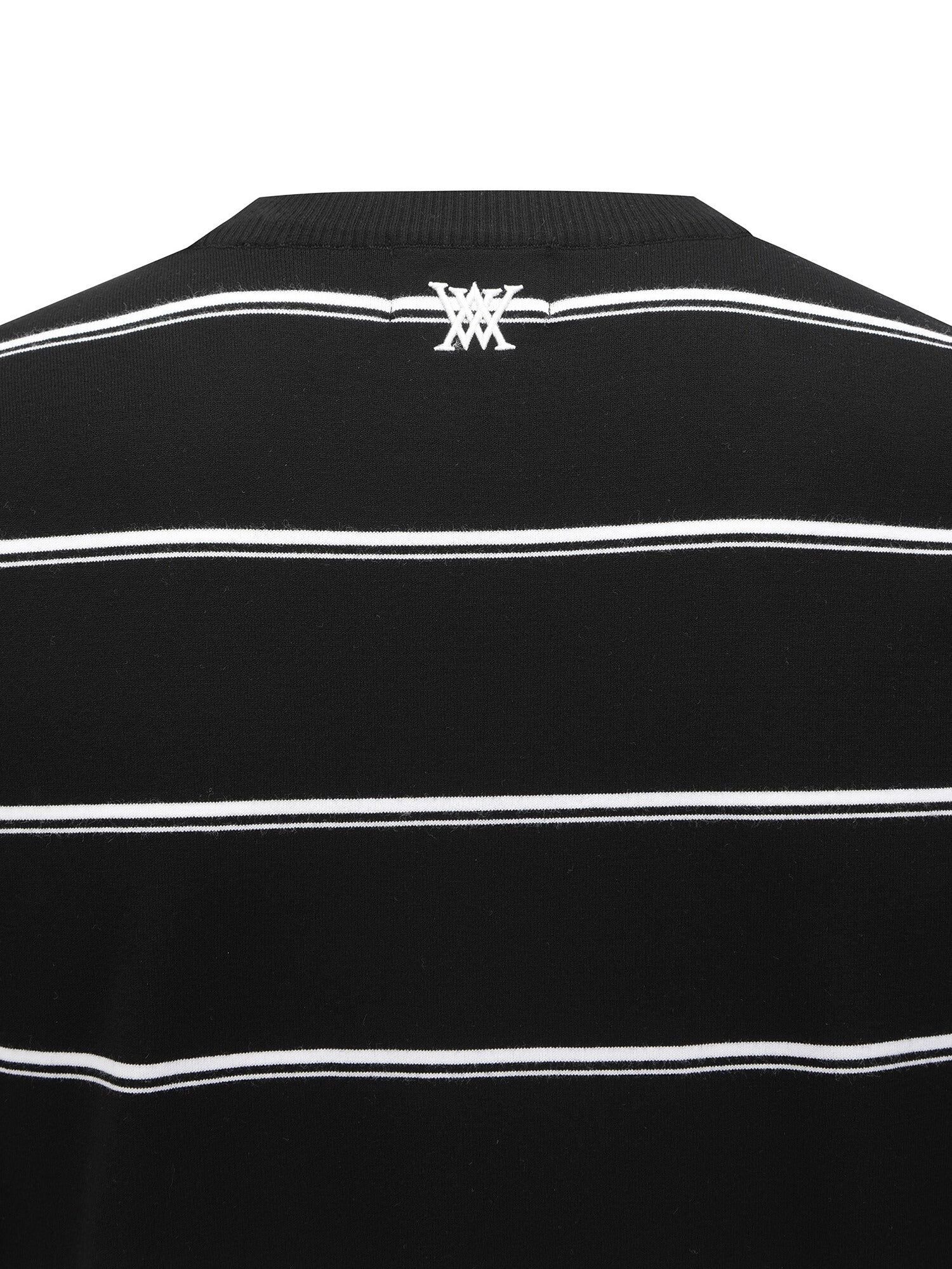 MEN STRIPE ROUND SWEATER