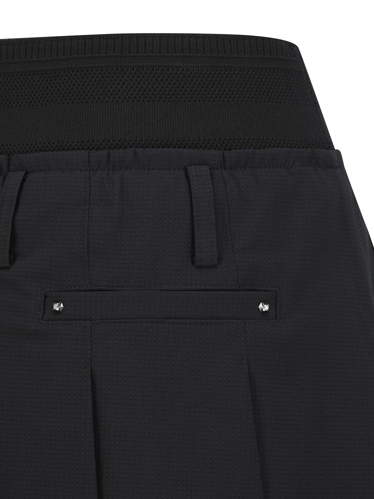 WOMEN SM BAND PLEATED SKIRT