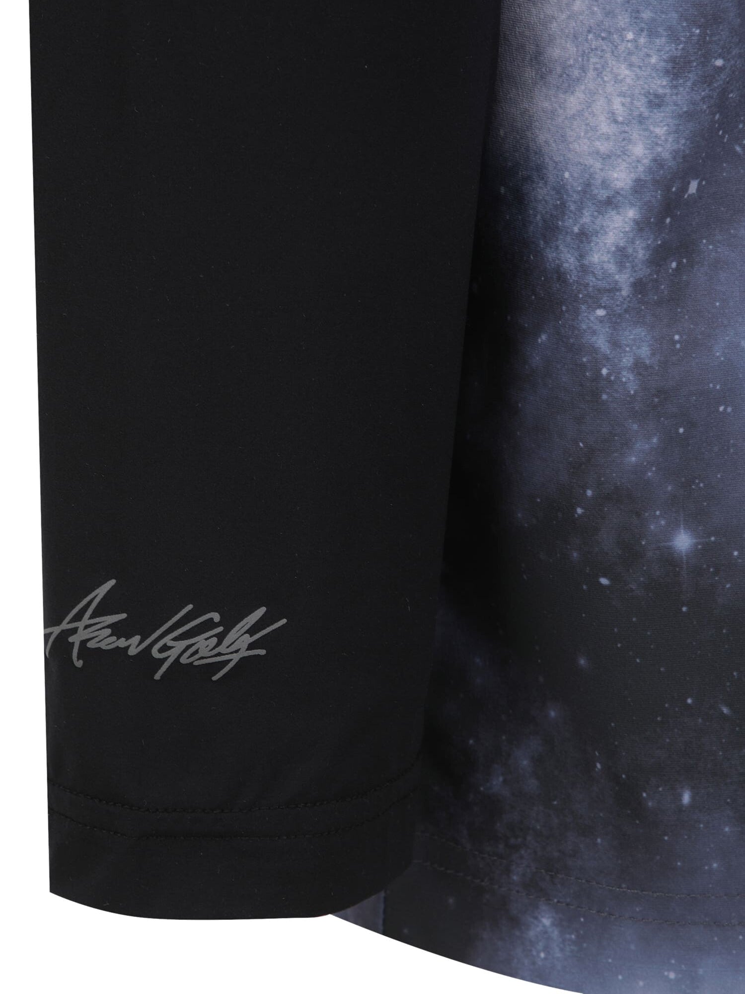 MEN SP LAYERED PATTERN LONG T-SHIRT