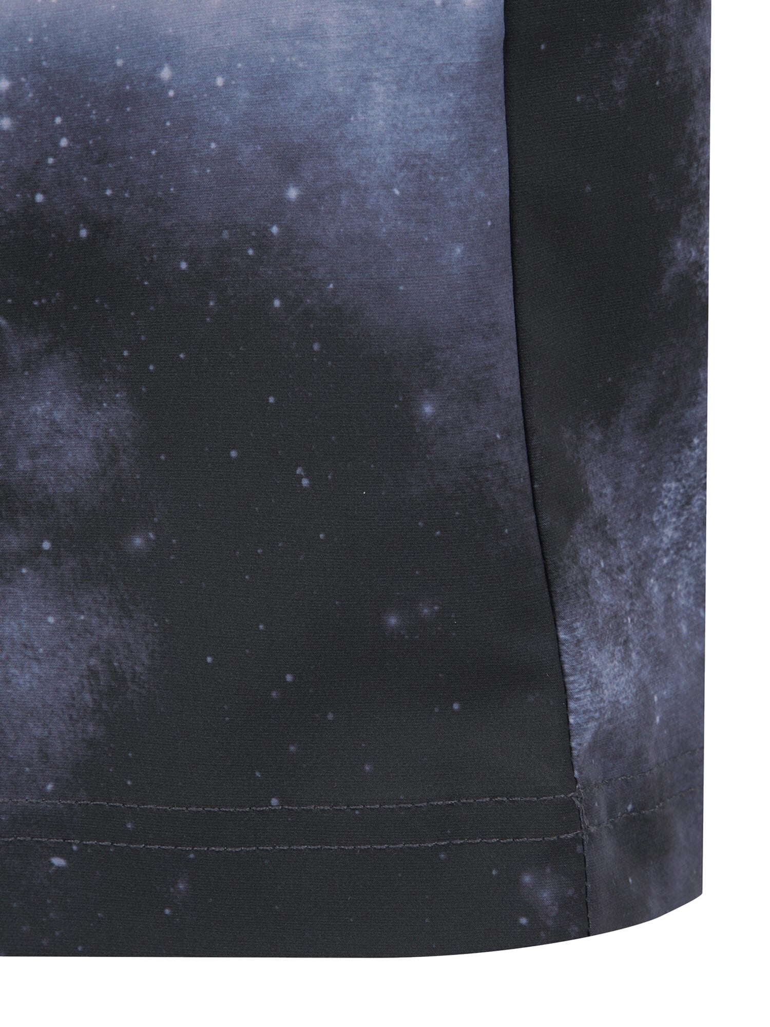 MEN SP LAYERED PATTERN LONG T-SHIRT