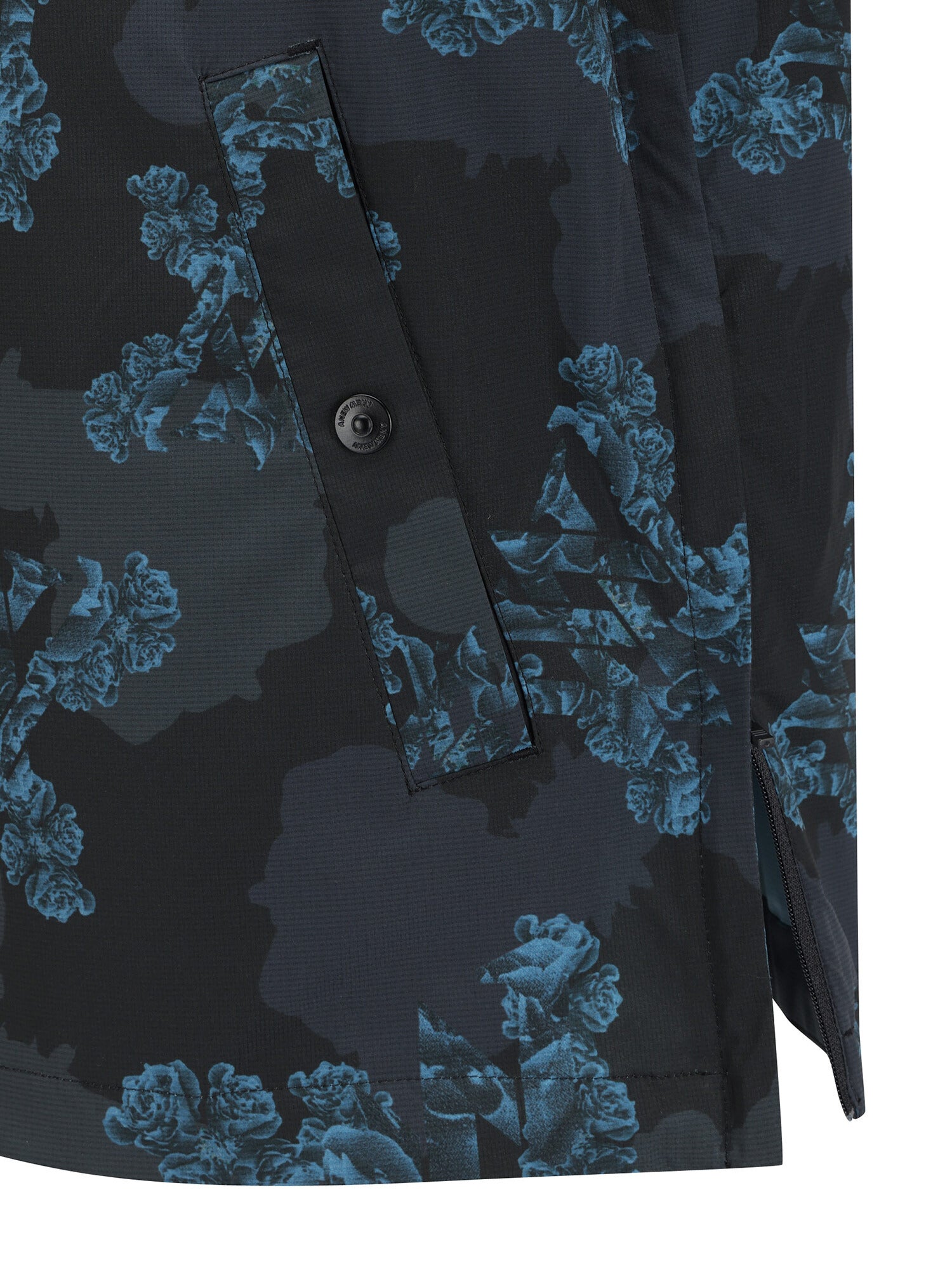 MEN FA FLOWER PATTERN ANORAK JACKET