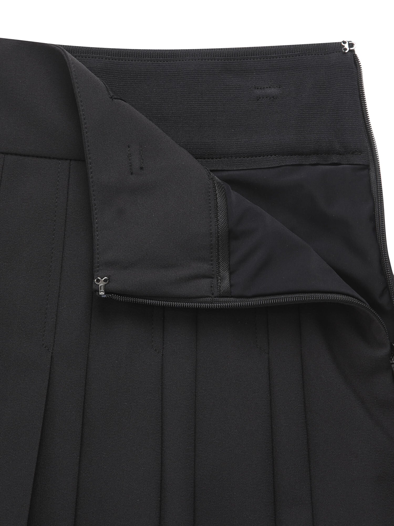 WOMEN SM ALL OVER PLEATED SKIRT