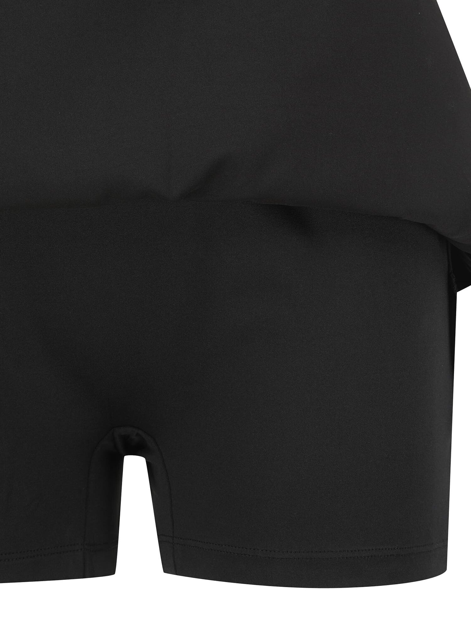 WOMEN SM BAND PLEATED SKIRT