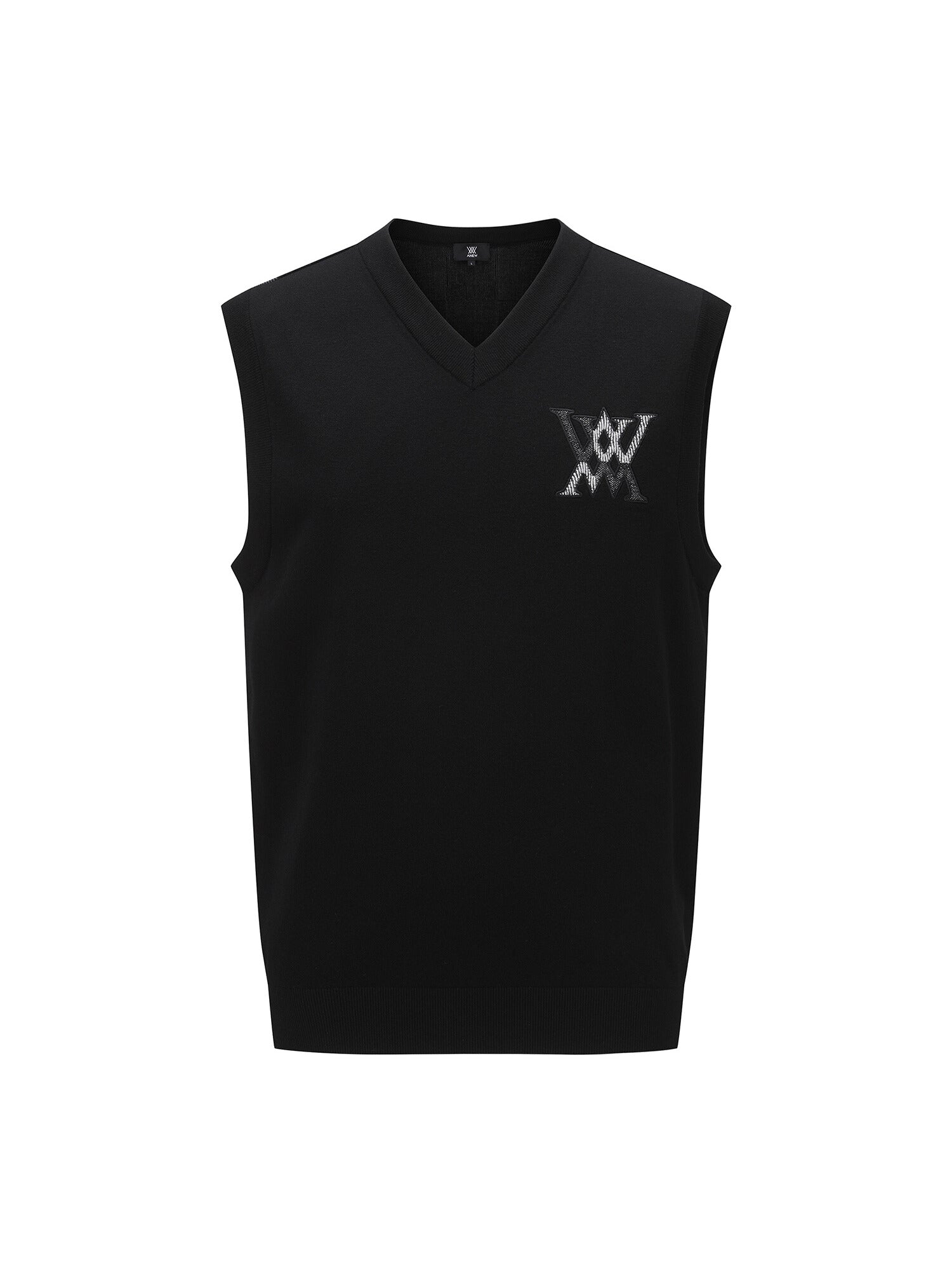 MEN CHECK BOARD V NECK VEST