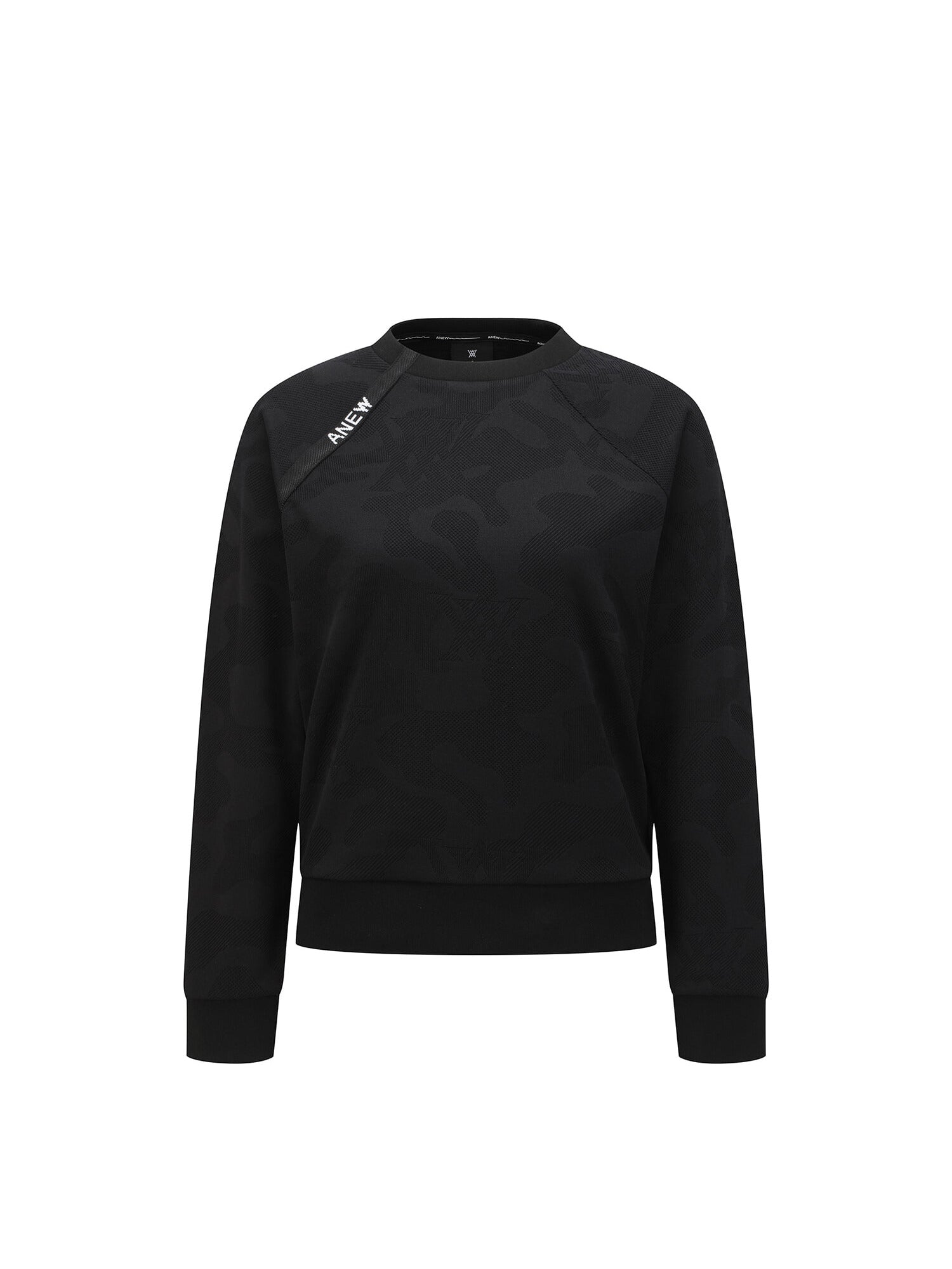 WOMEN SP CAMO JACQUARD SWEATSHIRT