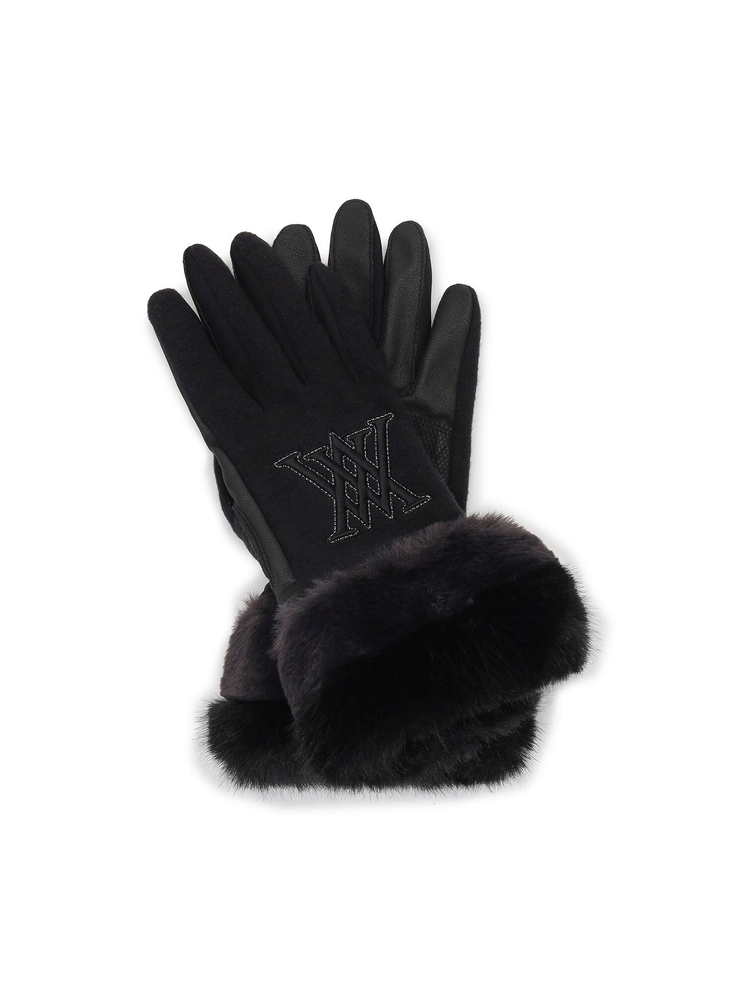 WOMEN FURRY GLOVES