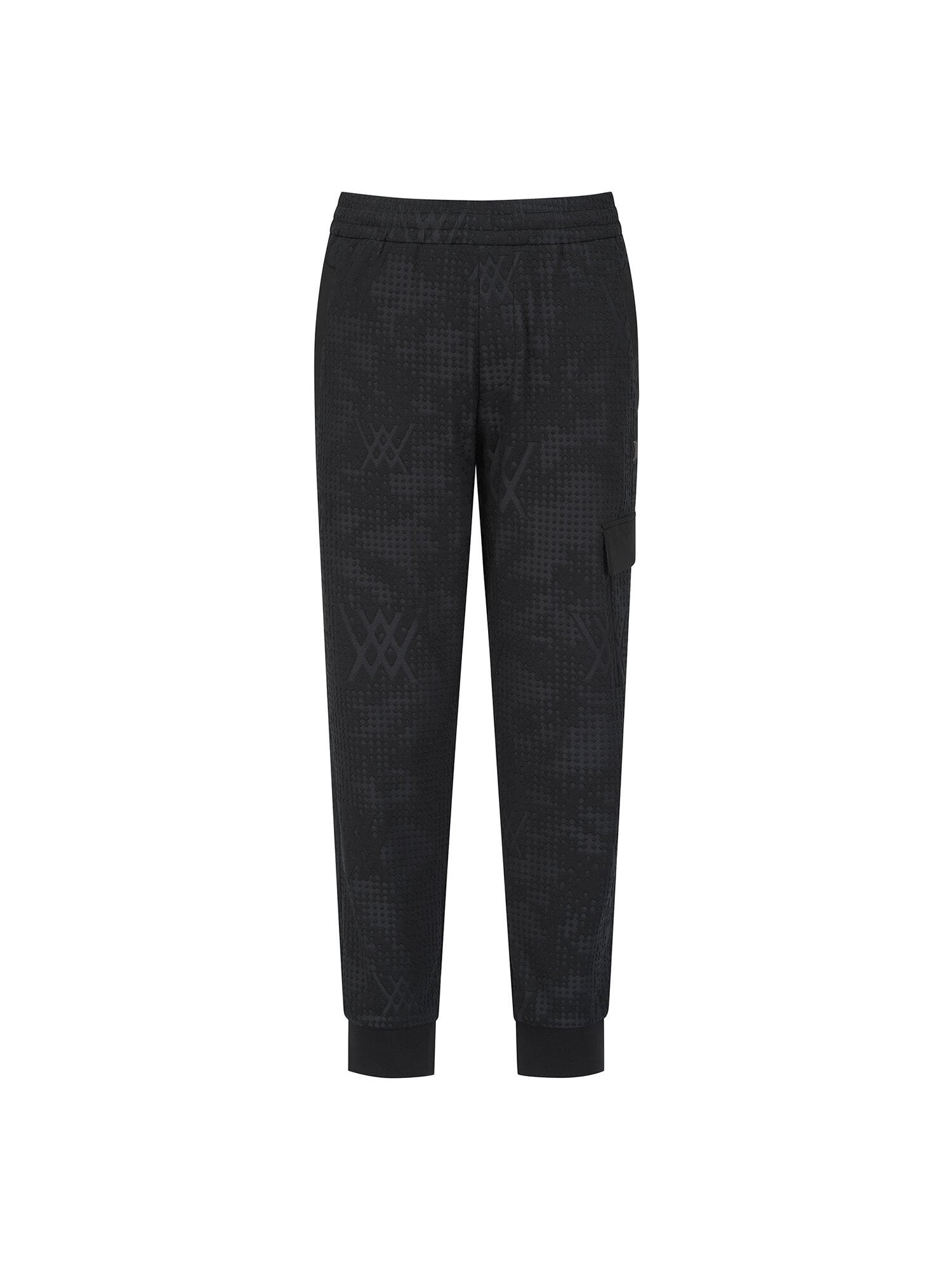 MEN SET UP EMBO JACQUARD PANTS