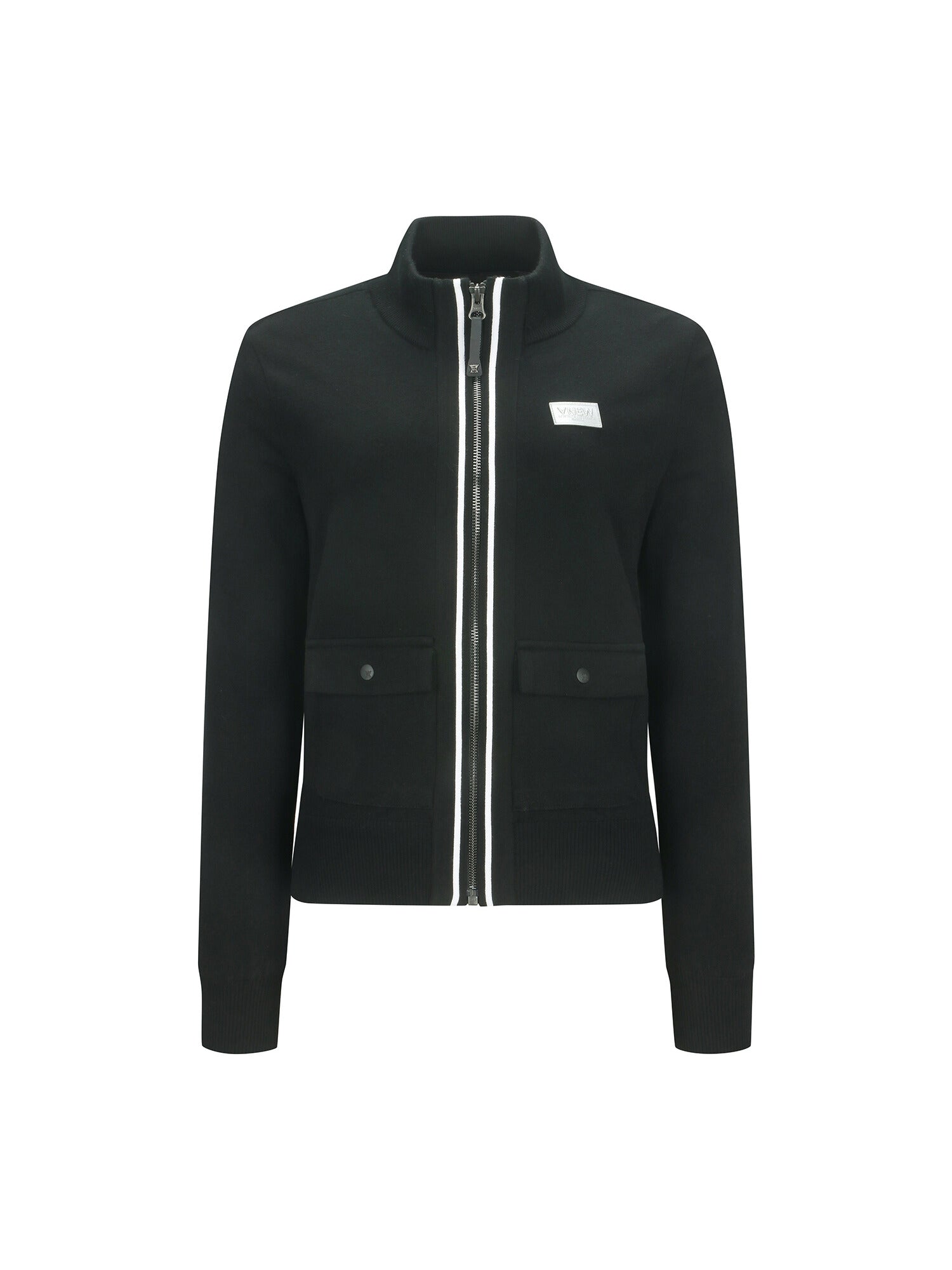 WOMEN WIND BLOCK ZIP-UP CARDIGAN
