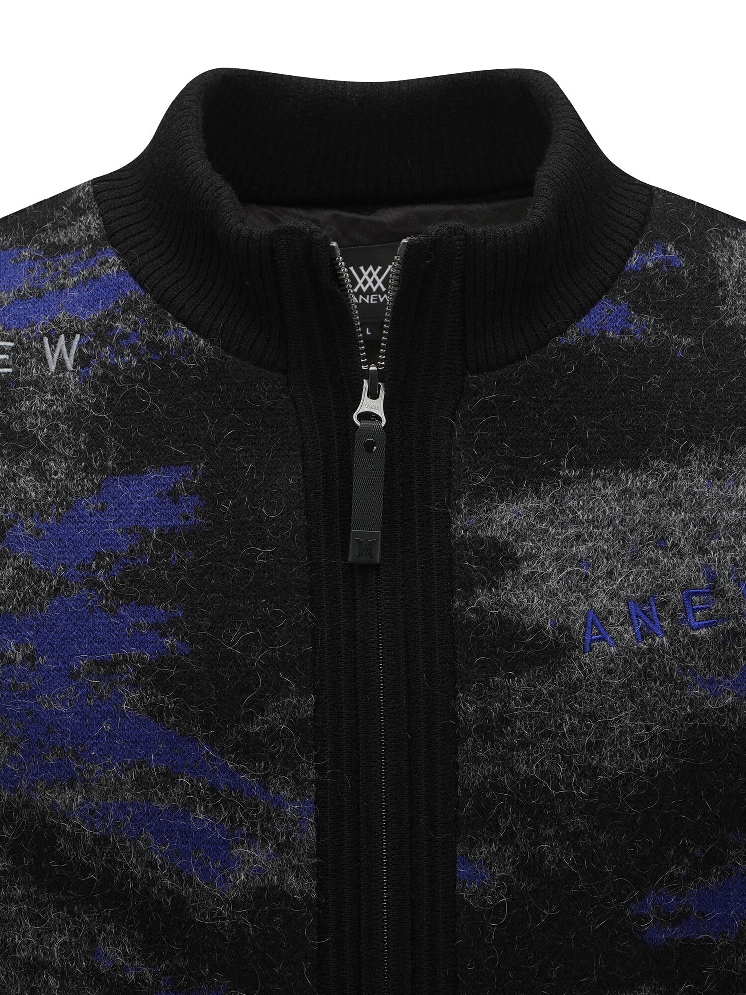 MEN WI BRUSHSTROKE WINDPROOF KNIT CARDIGAN