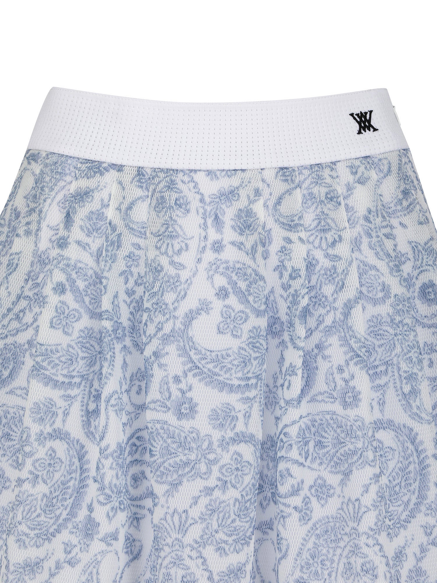 WOMEN PAISLEY FLARE SKIRT