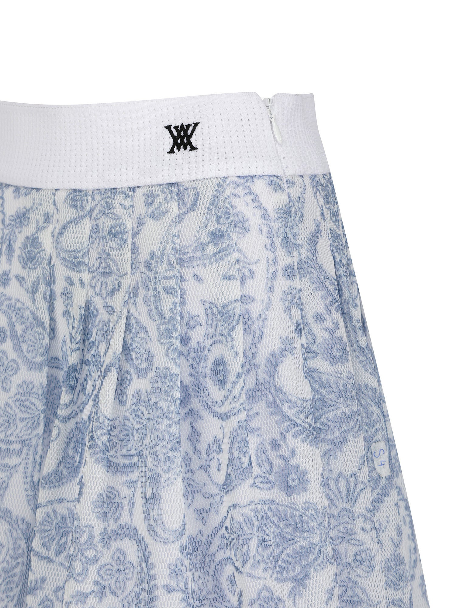 WOMEN PAISLEY FLARE SKIRT