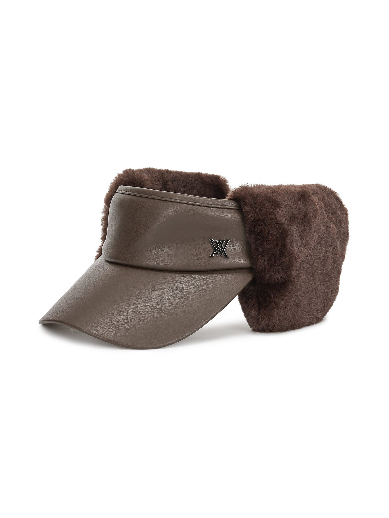 WOMEN WIDEN FUR VISOR