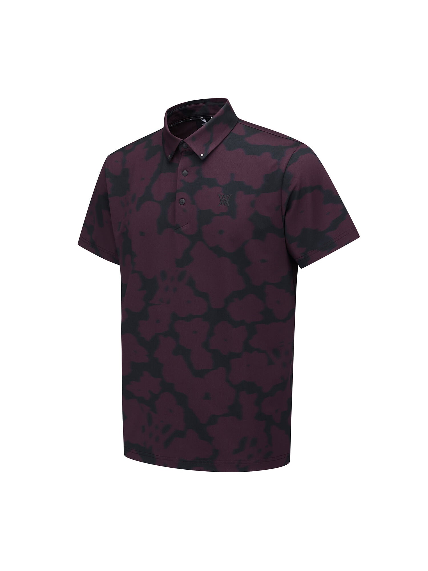 MEN FA FLOWER PATTERN SHORT T-SHIRT