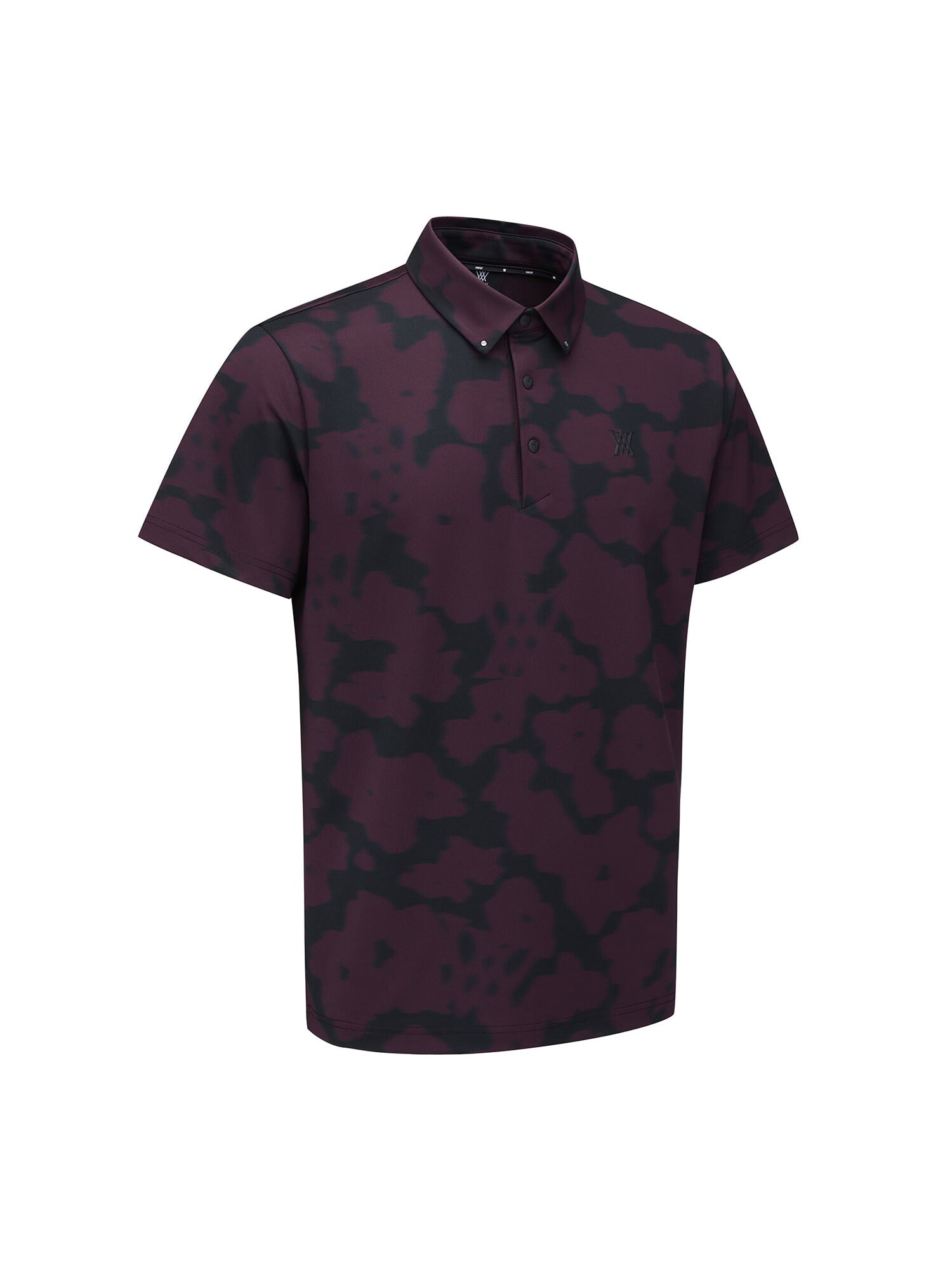 MEN FA FLOWER PATTERN SHORT T-SHIRT