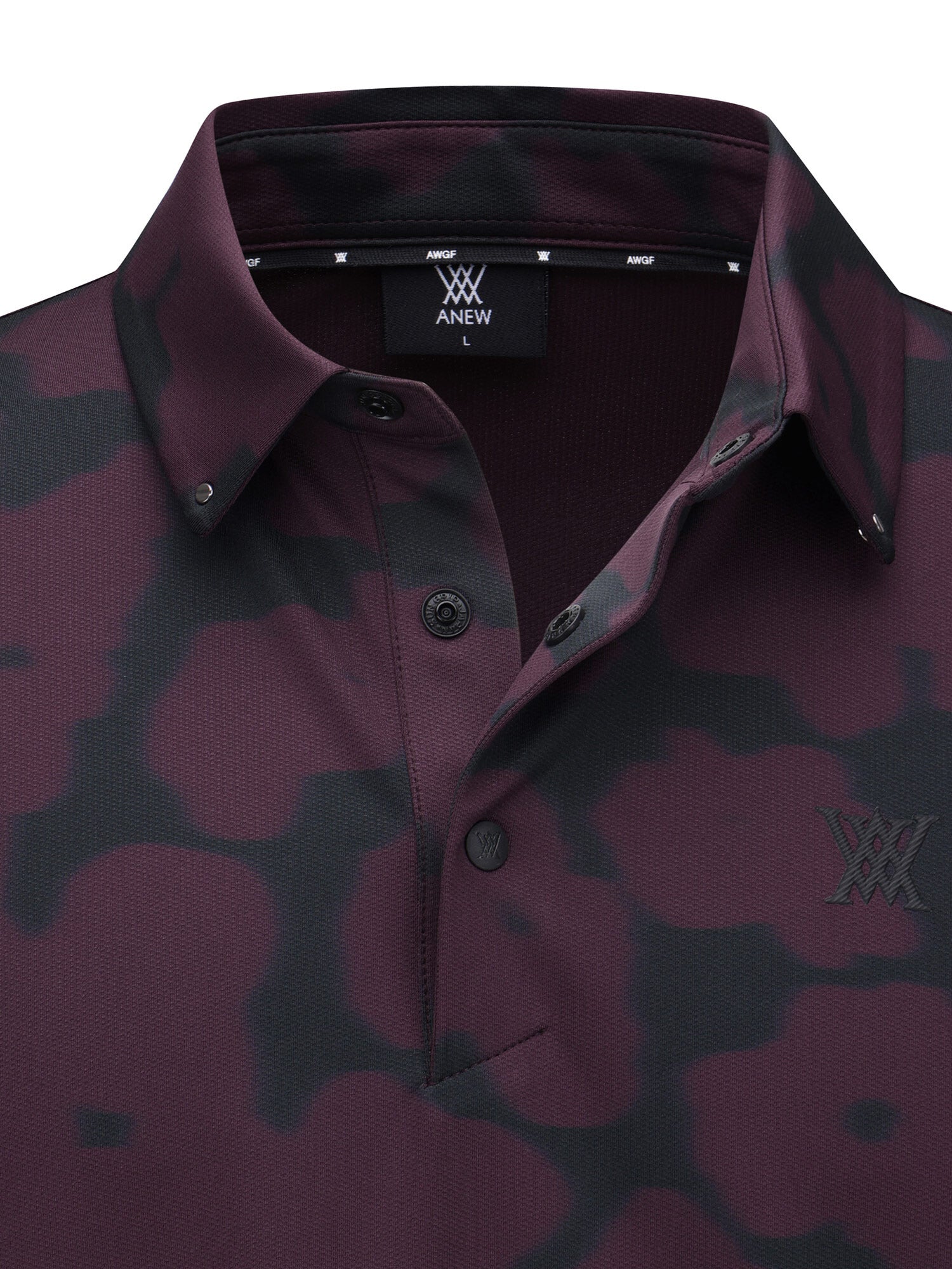 MEN FA FLOWER PATTERN SHORT T-SHIRT