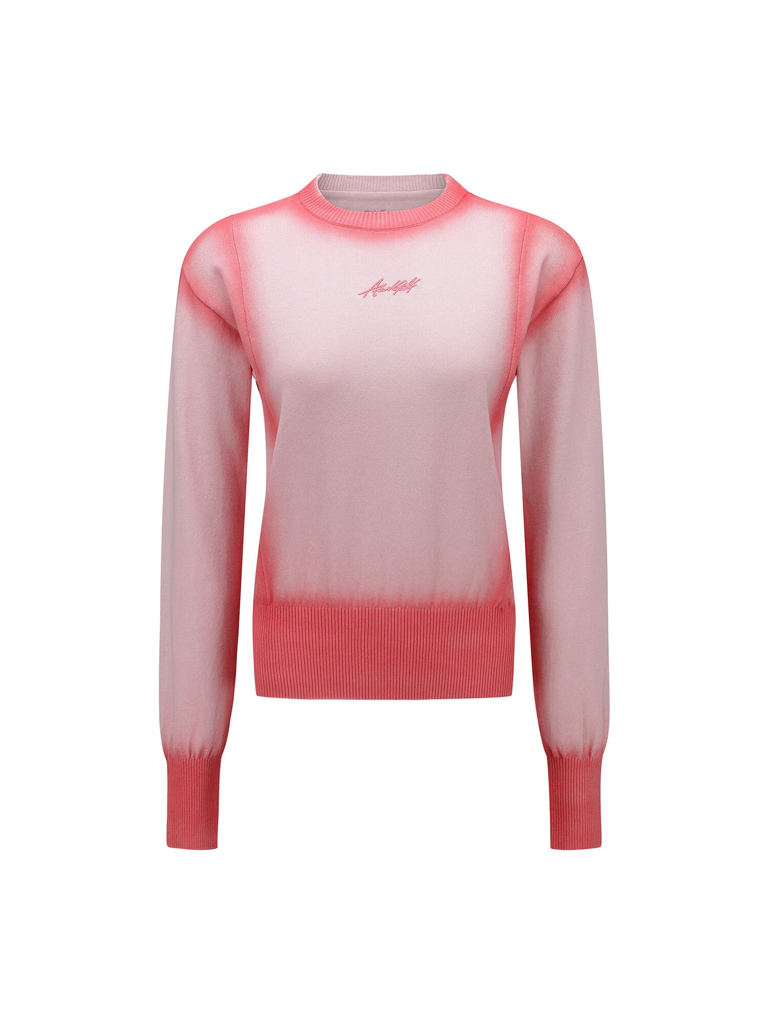 WOMEN VIVID DYEING PULLOVER
