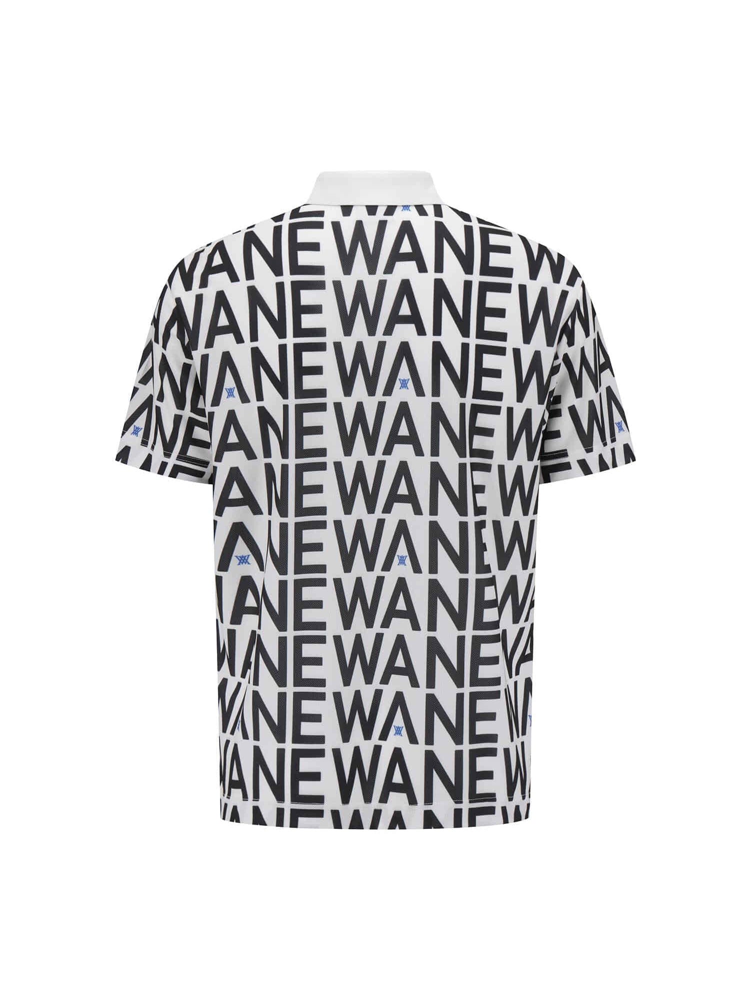 MEN SM LOGO PATTERN SHORT T-SHIRT
