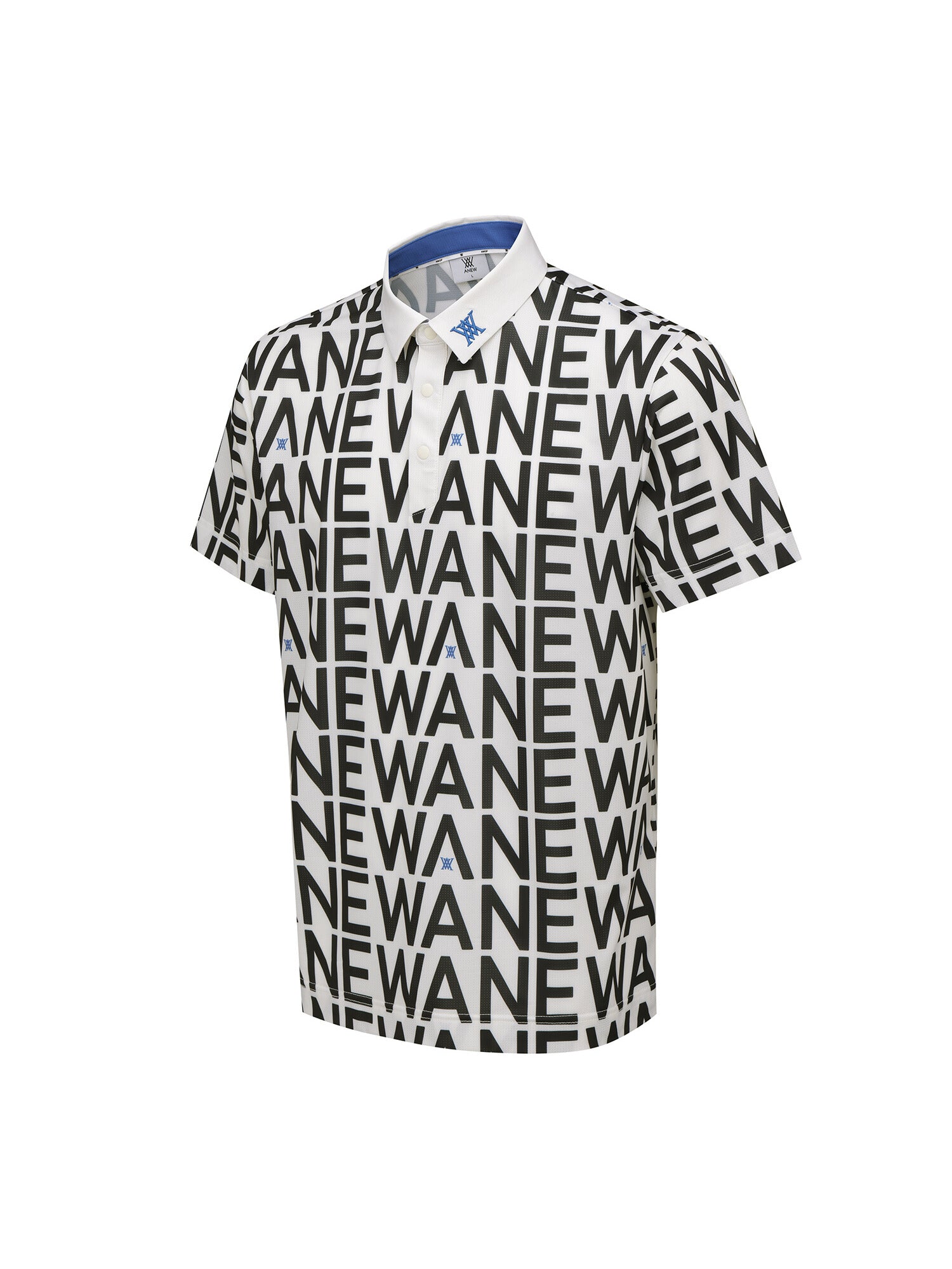 MEN SM LOGO PATTERN SHORT T-SHIRT