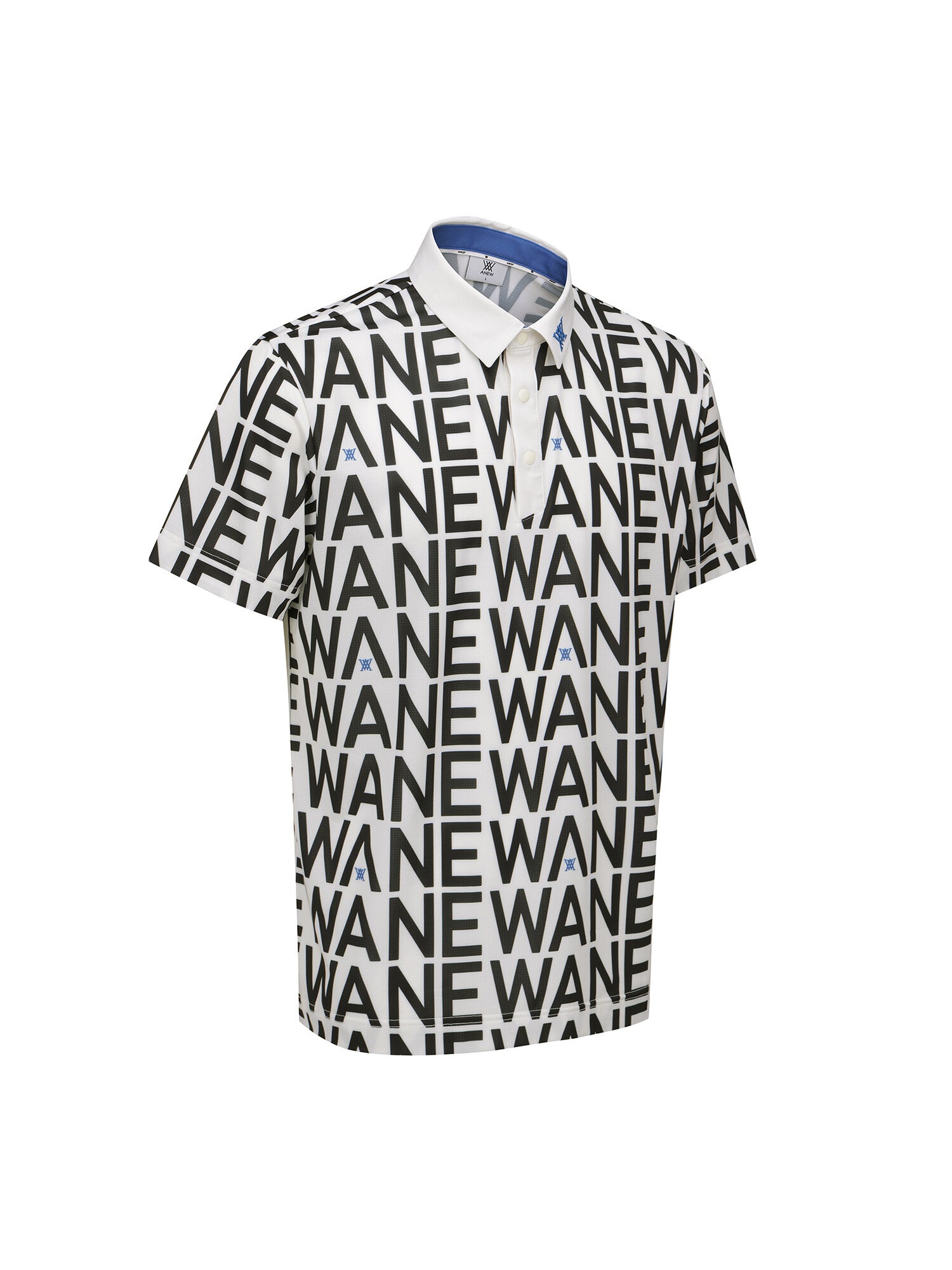 MEN SM LOGO PATTERN SHORT T-SHIRT
