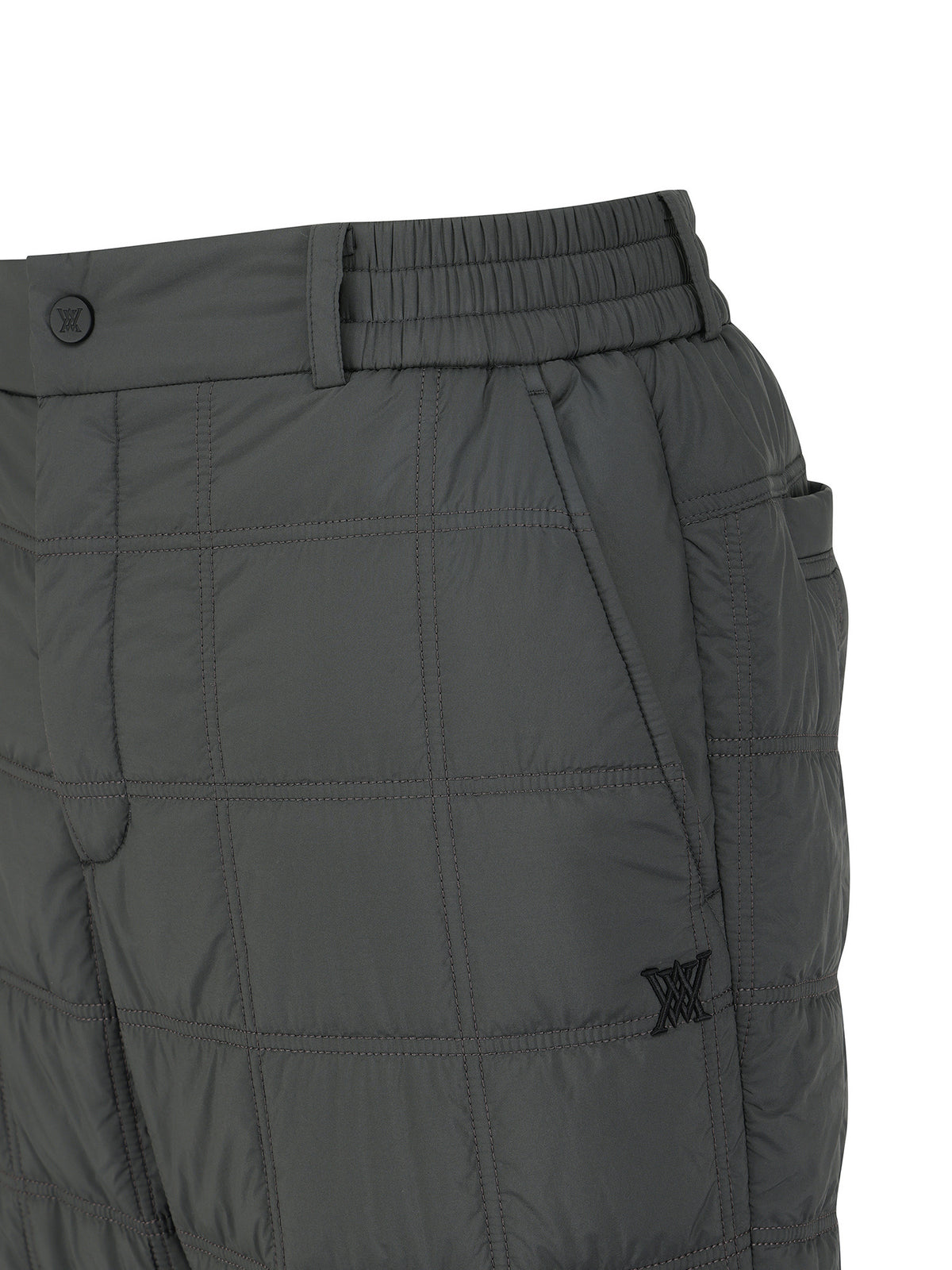 MEN WI SQUARE QUILT PADDED PANTS