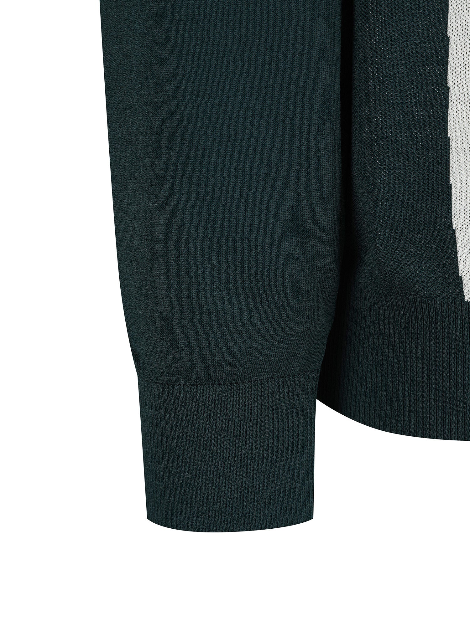 MEN LINE BLOCKED ROUND SWEATER